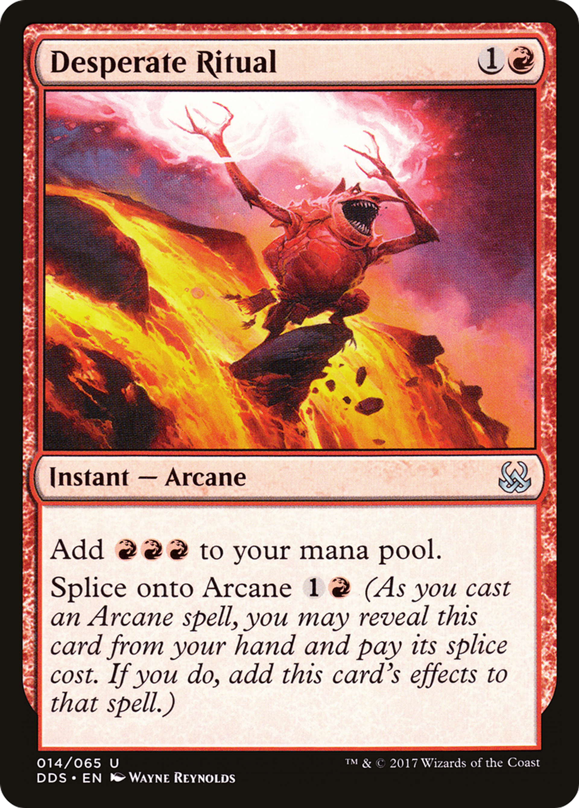 Desperate Ritual — Duel Decks: Mind vs. Might — Magic: The Gathering