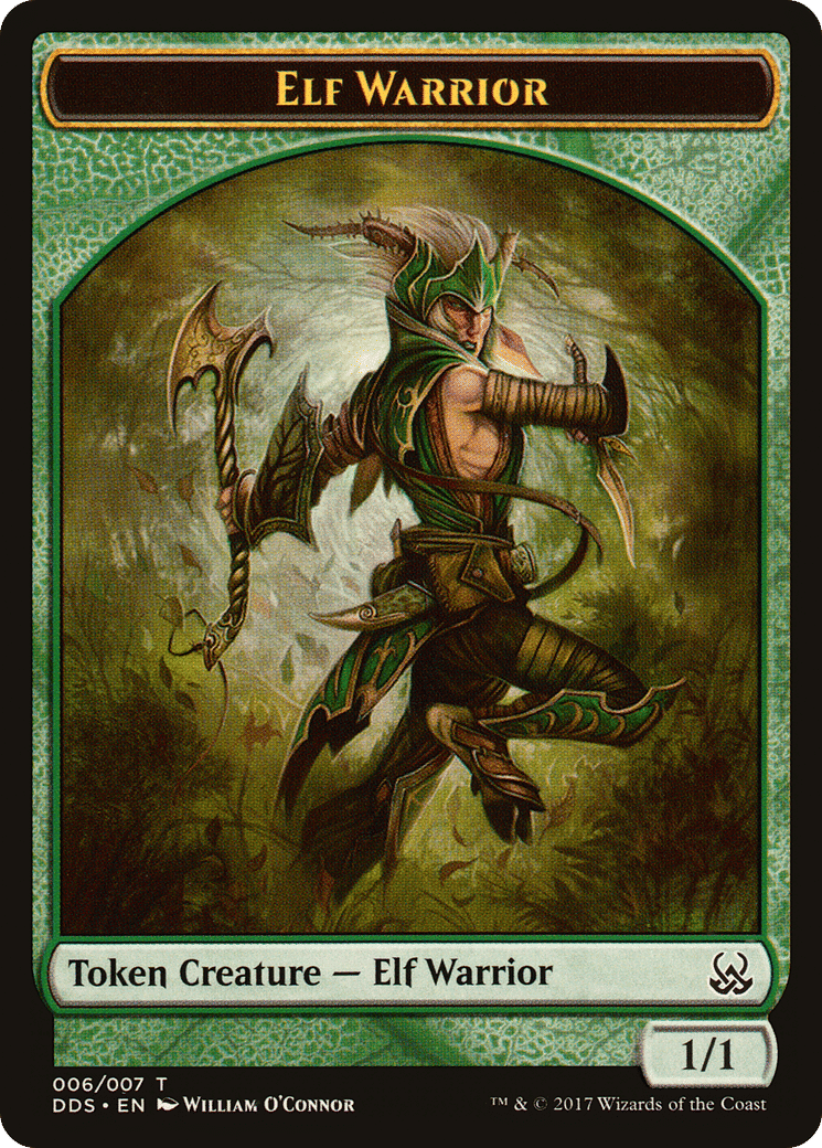 Elf Warrior — Duel Decks: Mind vs. Might — Magic: The Gathering