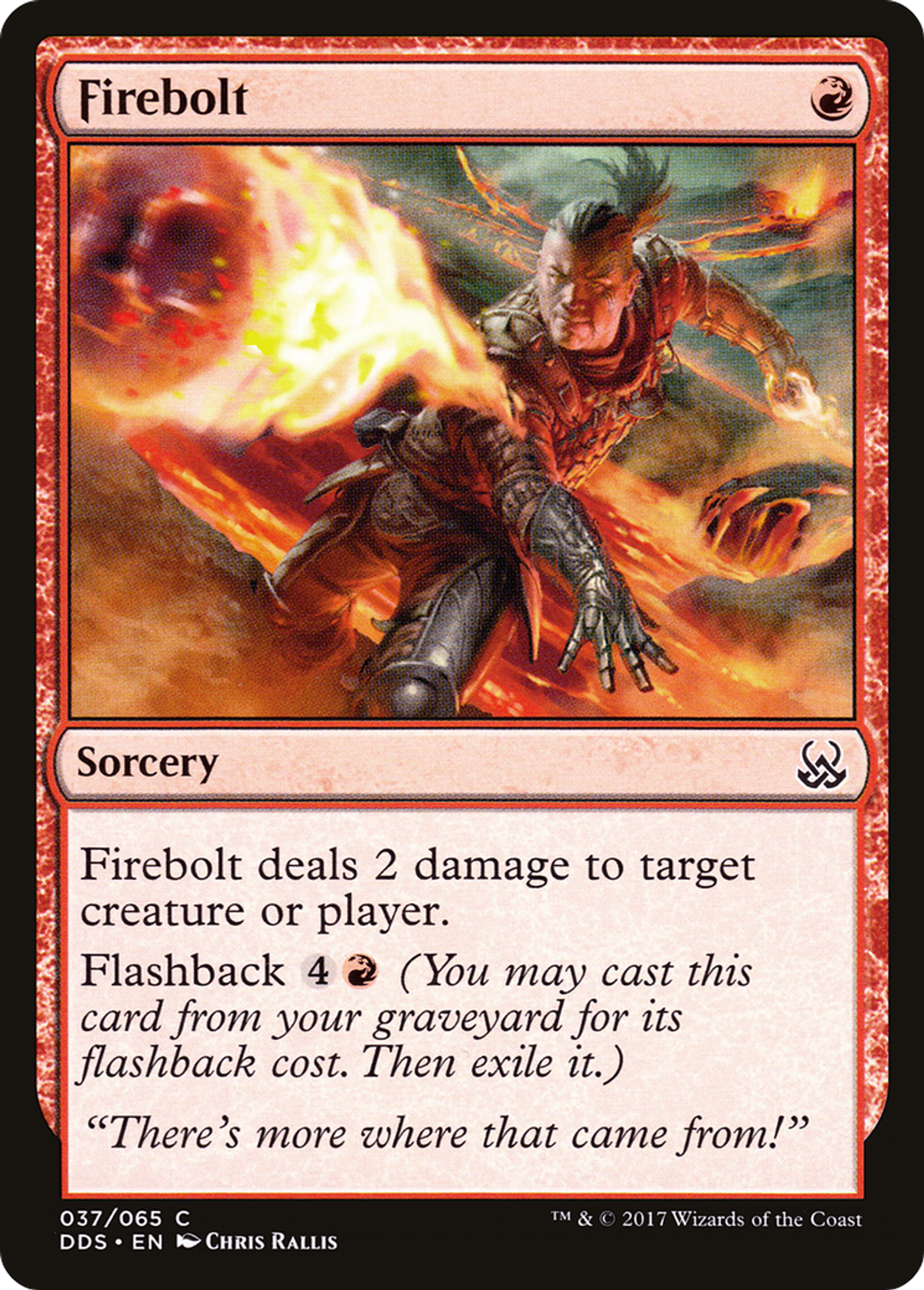 Firebolt — Duel Decks: Mind vs. Might — Magic: The Gathering