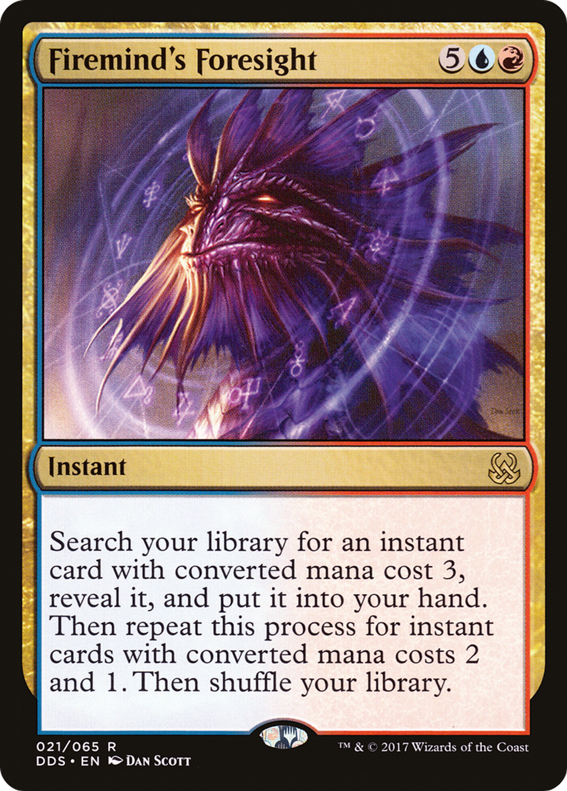 Firemind's Foresight — Duel Decks: Mind vs. Might — Magic: The Gathering