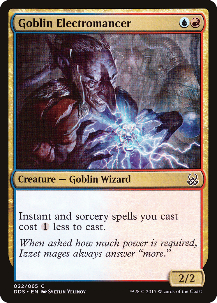Goblin Electromancer — Duel Decks: Mind vs. Might — Magic: The Gathering