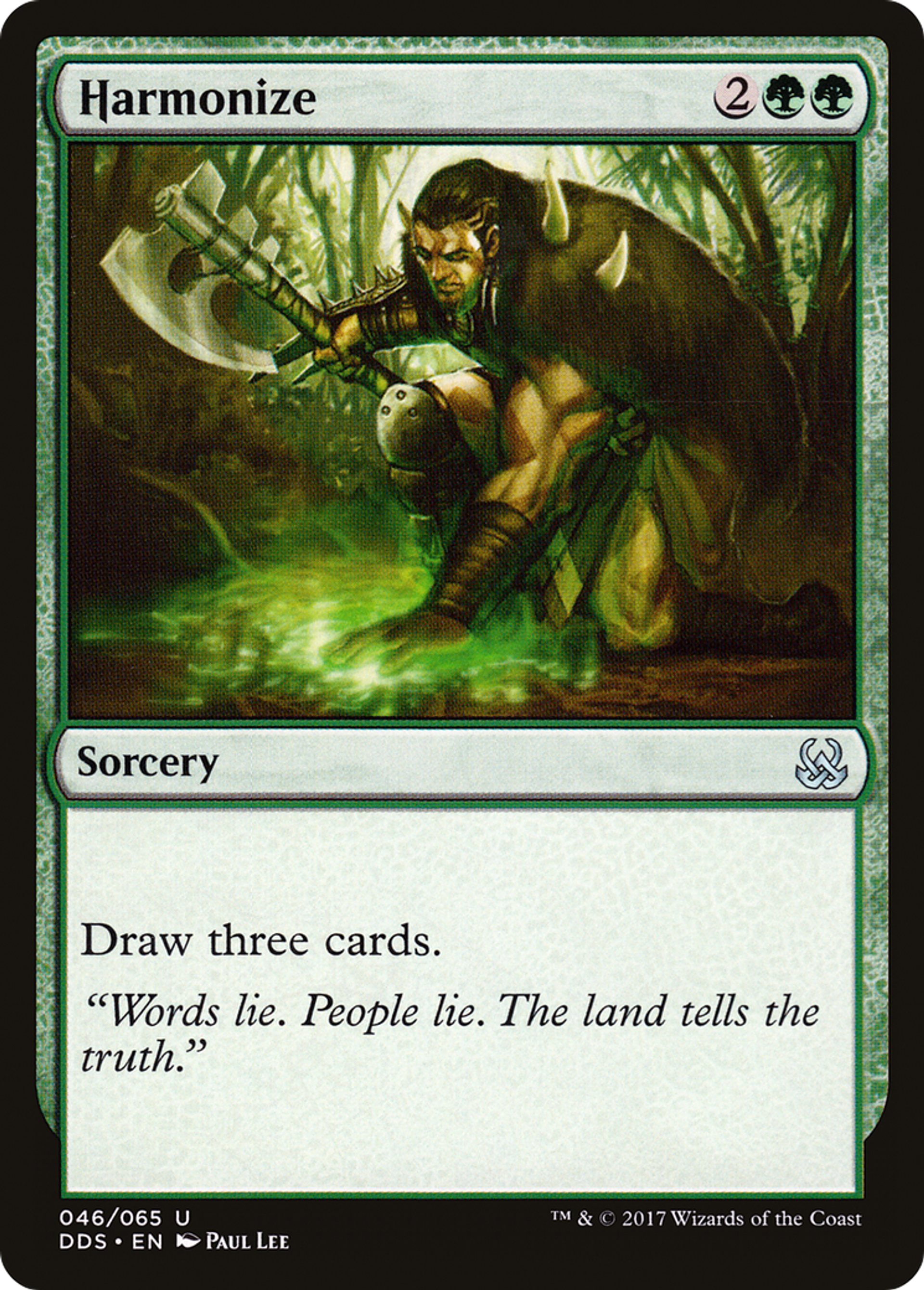 Harmonize — Duel Decks: Mind vs. Might — Magic: The Gathering