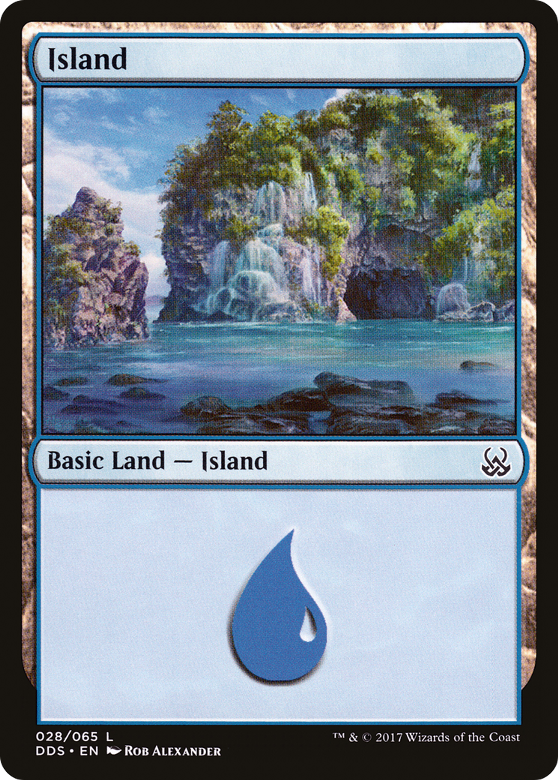 Island — Duel Decks: Mind vs. Might — Magic: The Gathering