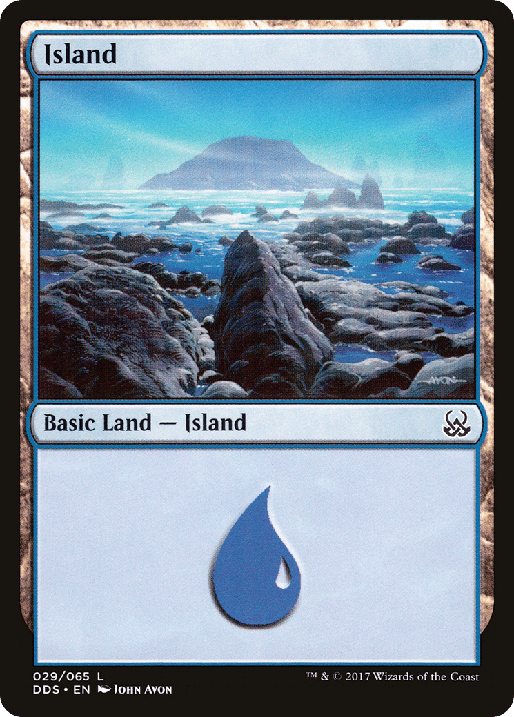 Island — Duel Decks: Mind vs. Might — Magic: The Gathering