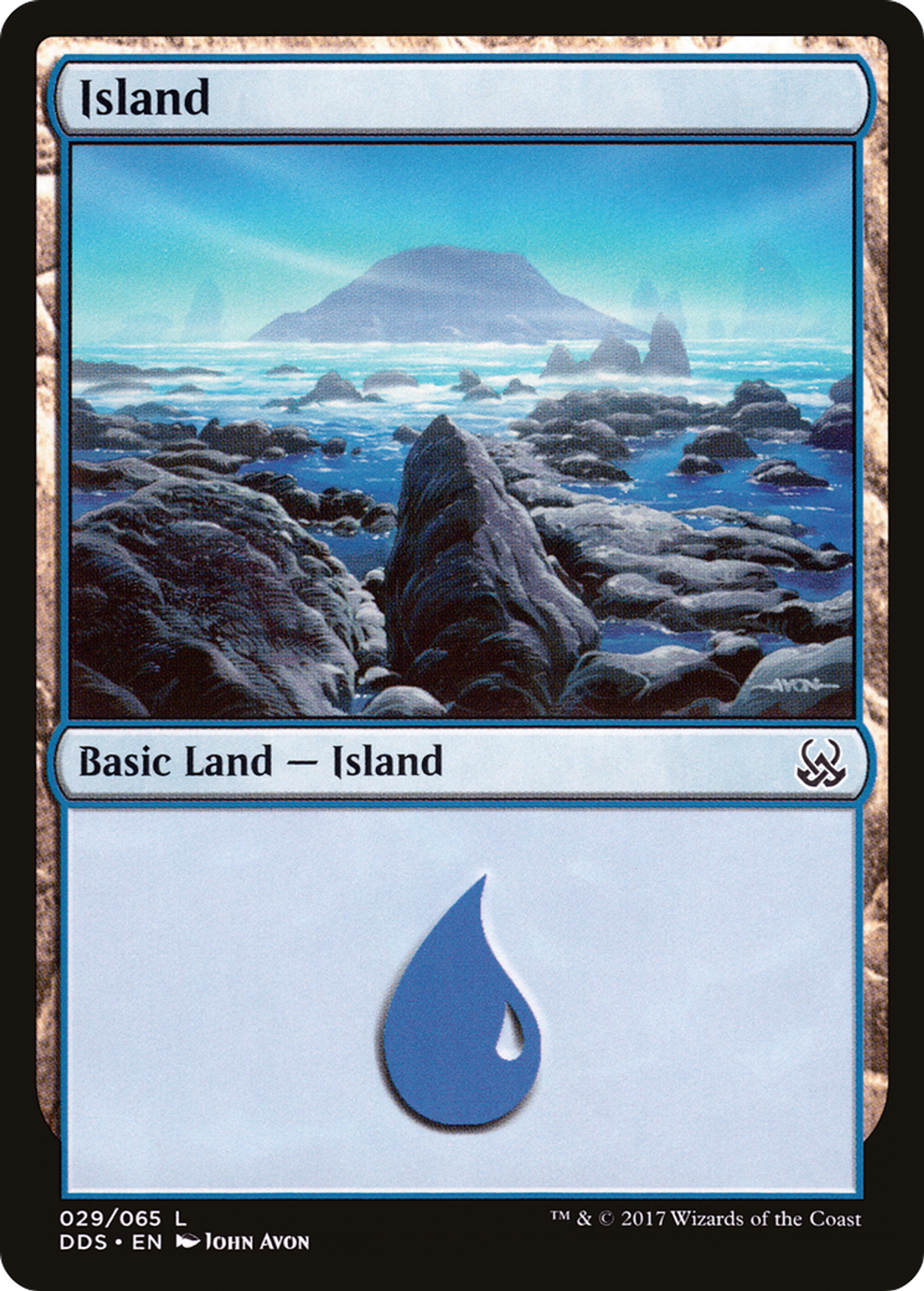 Island — Duel Decks: Mind vs. Might — Magic: The Gathering