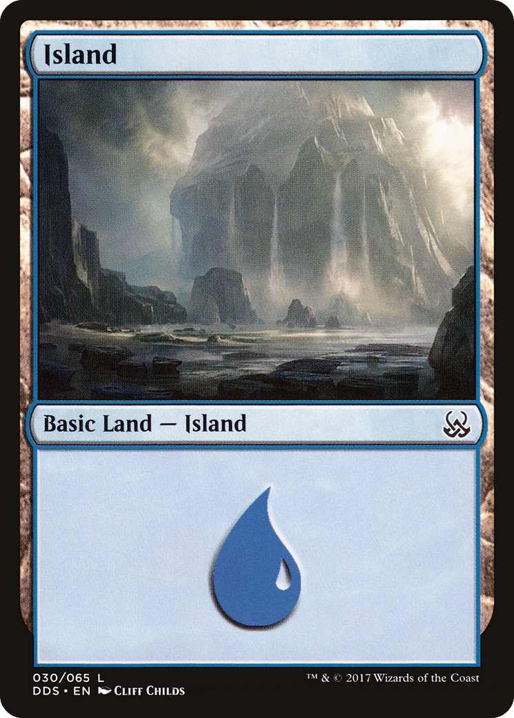 Island — Duel Decks: Mind vs. Might — Magic: The Gathering