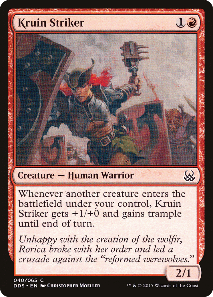 Kruin Striker — Duel Decks: Mind vs. Might — Magic: The Gathering