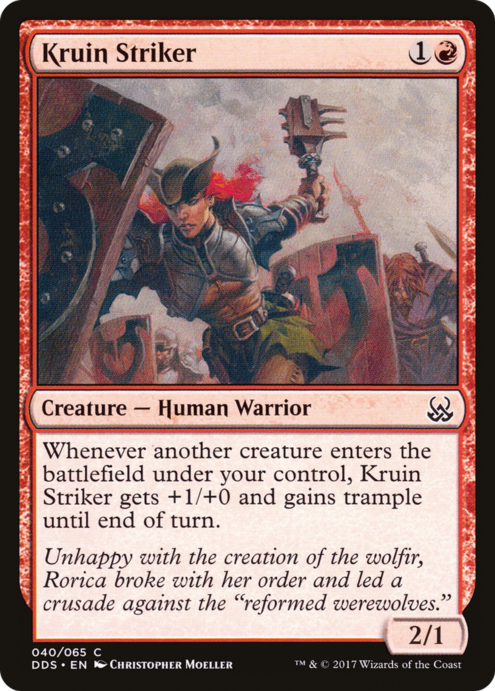 Kruin Striker — Duel Decks: Mind vs. Might — Magic: The Gathering