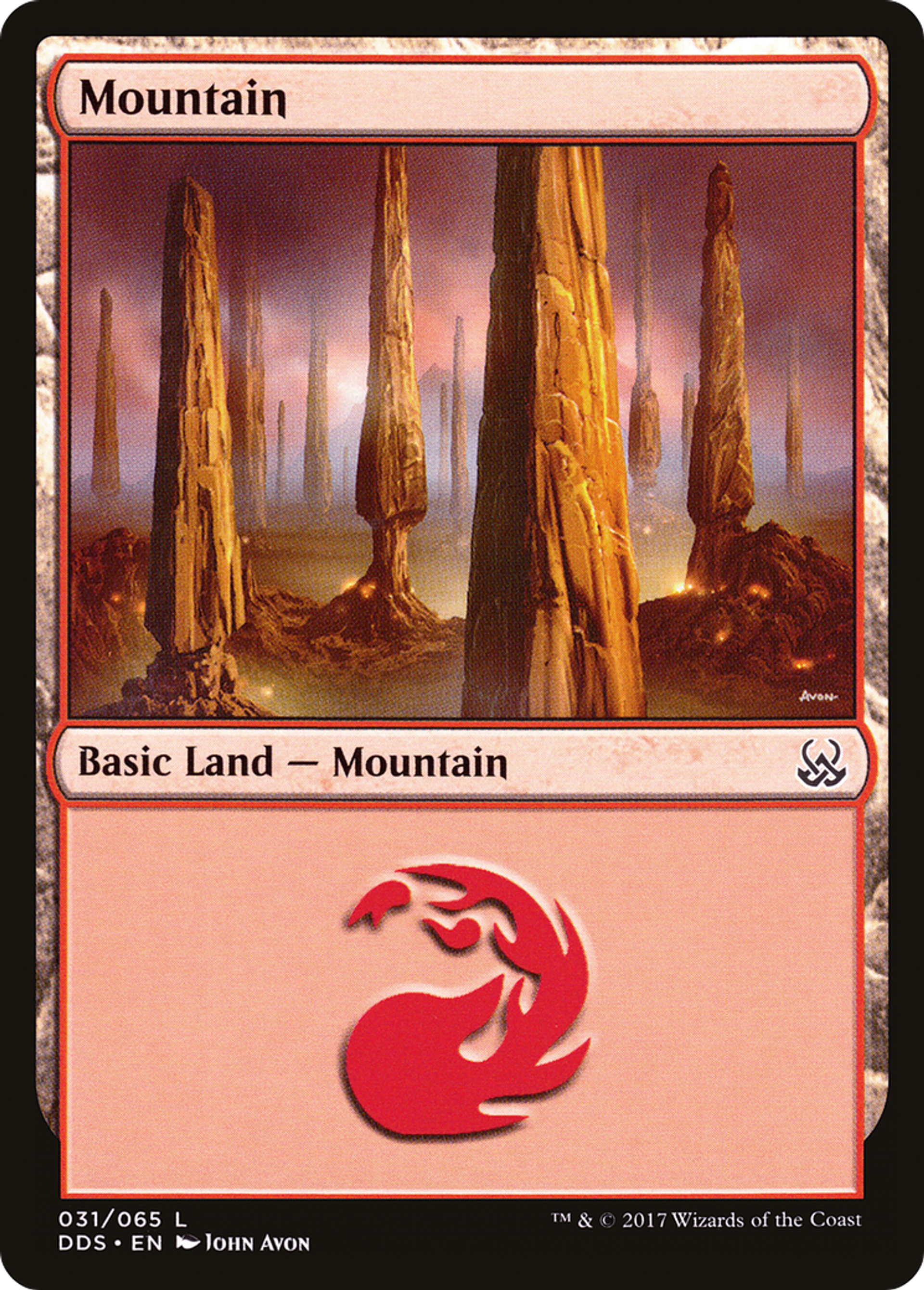 Mountain — Duel Decks: Mind vs. Might — Magic: The Gathering