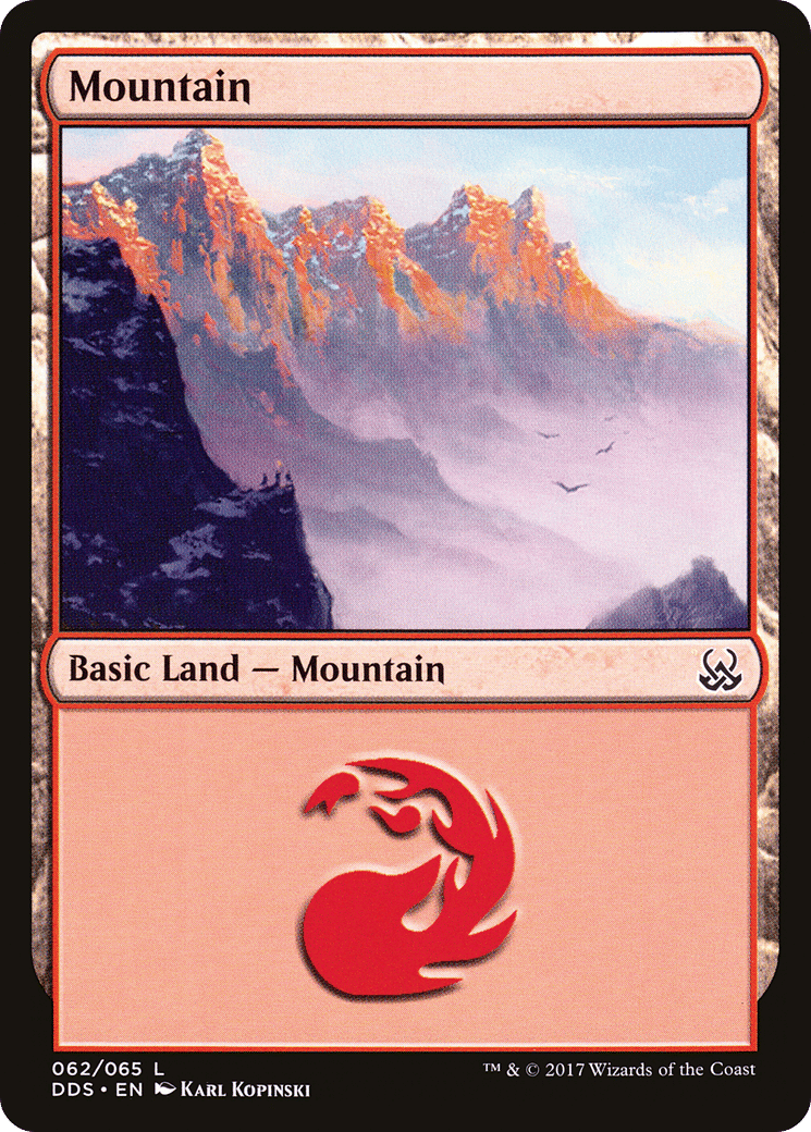 Mountain — Duel Decks: Mind vs. Might — Magic: The Gathering