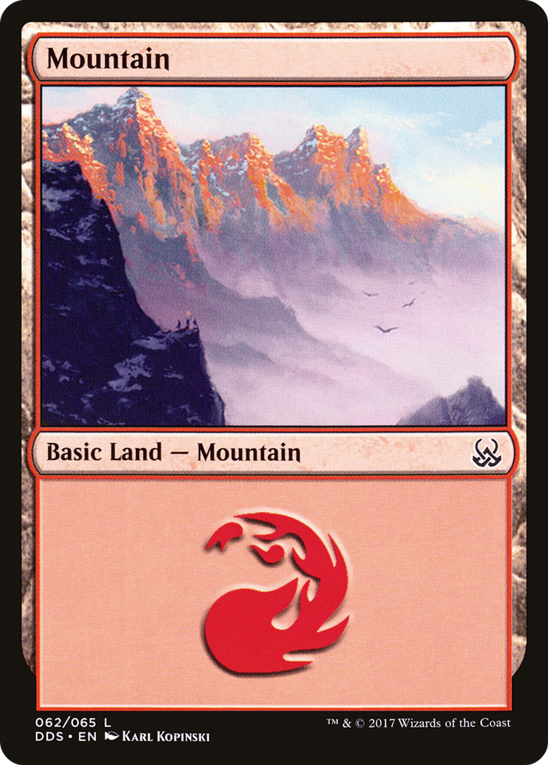 Mountain — Duel Decks: Mind vs. Might — Magic: The Gathering