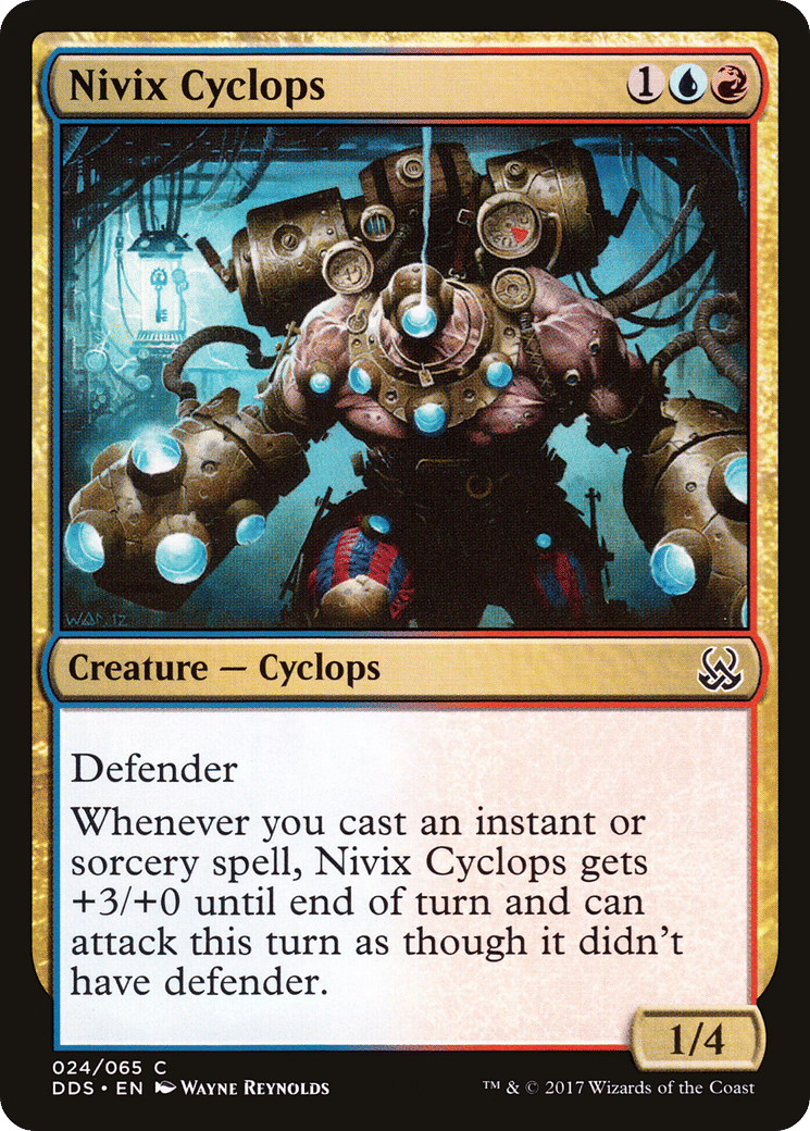 Nivix Cyclops — Duel Decks: Mind vs. Might — Magic: The Gathering