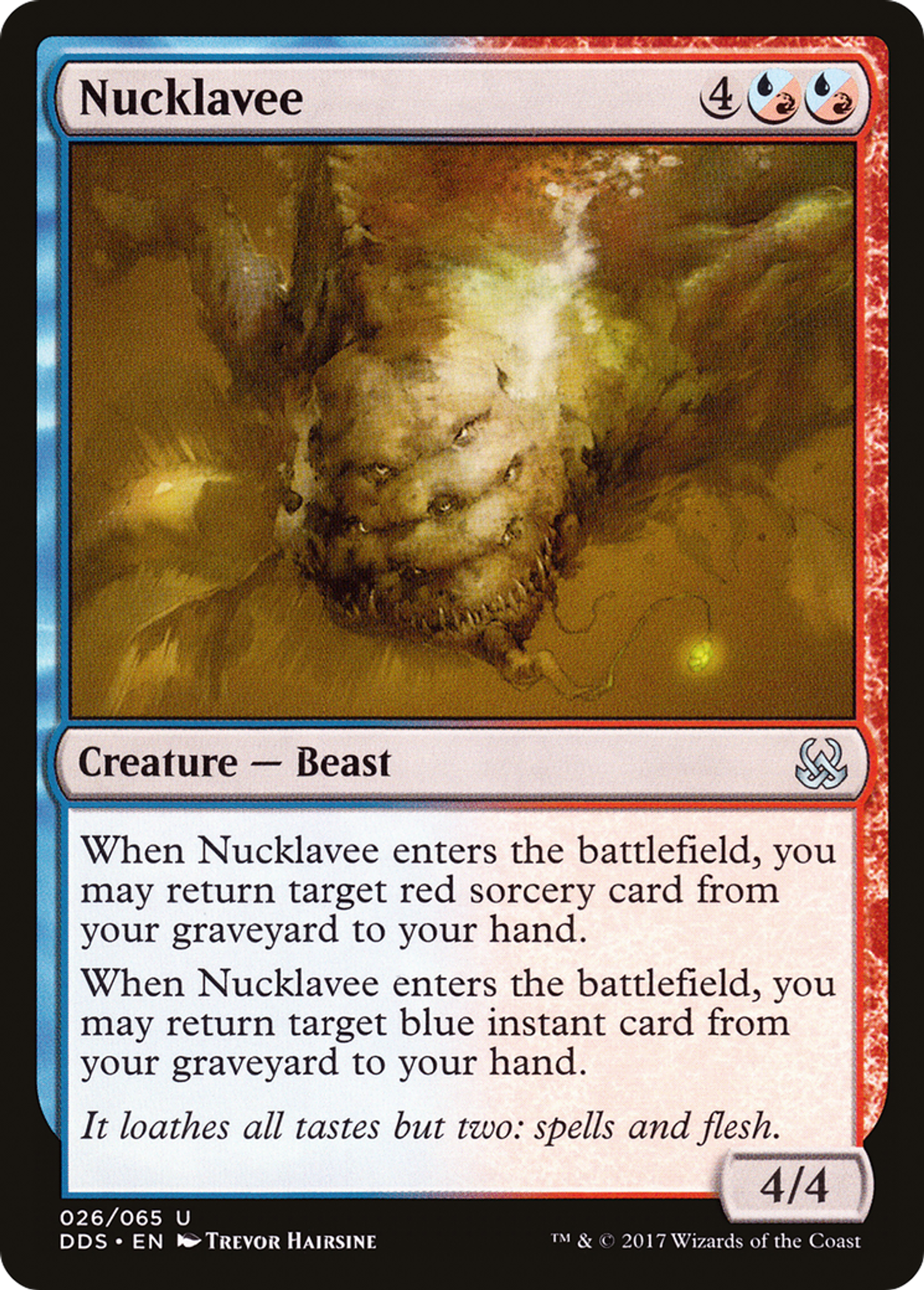 Nucklavee — Duel Decks: Mind vs. Might — Magic: The Gathering