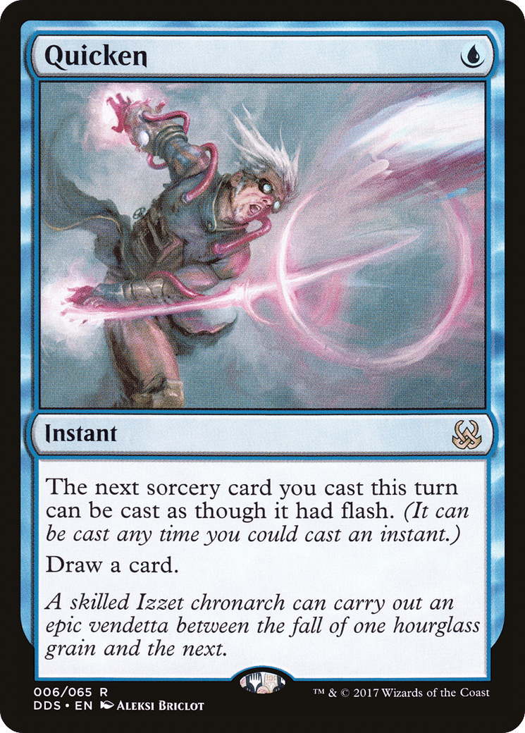 Quicken — Duel Decks: Mind vs. Might — Magic: The Gathering