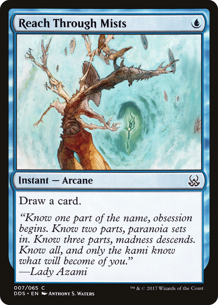 Reach Through Mists — Duel Decks: Mind vs. Might — Magic: The Gathering