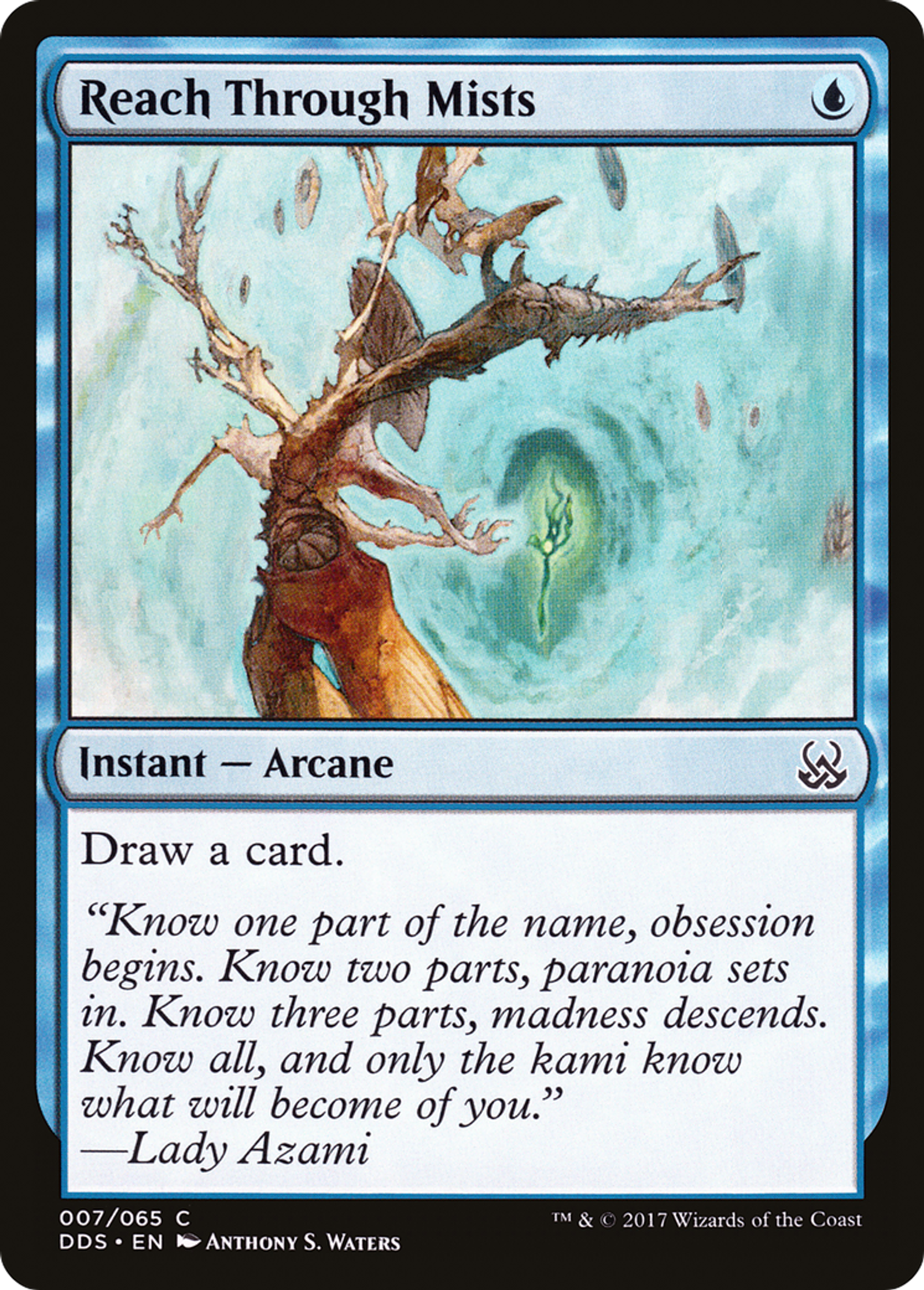 Reach Through Mists — Duel Decks: Mind vs. Might — Magic: The Gathering
