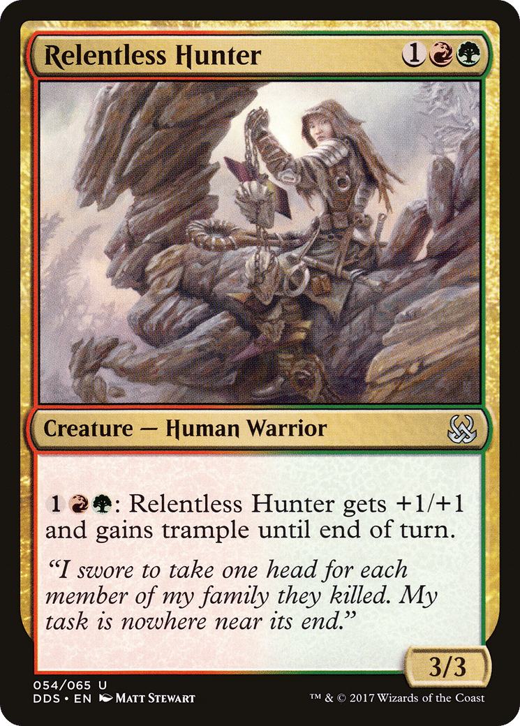 Relentless Hunter — Duel Decks: Mind vs. Might — Magic: The Gathering