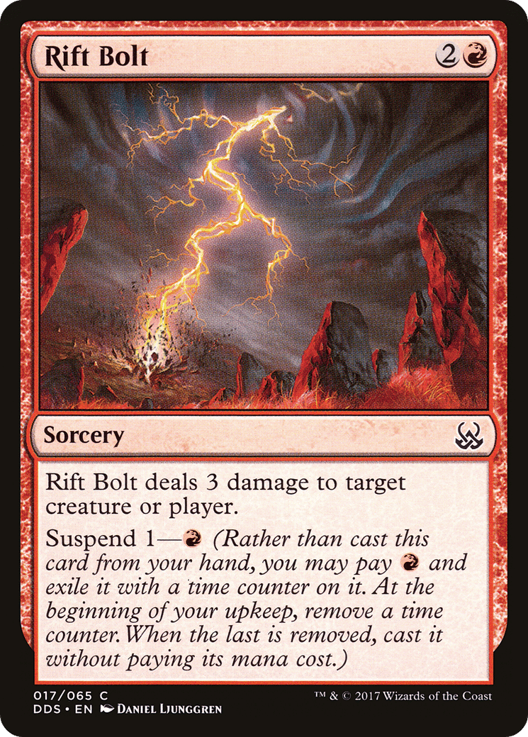 Rift Bolt — Duel Decks: Mind vs. Might — Magic: The Gathering