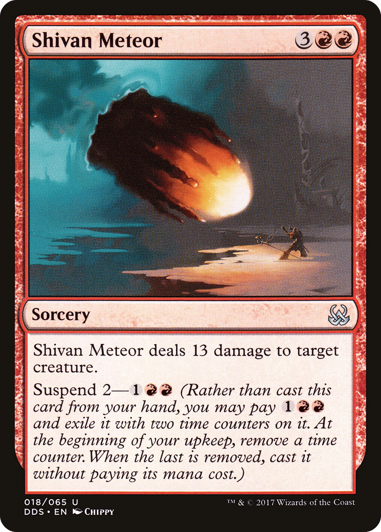Shivan Meteor — Duel Decks: Mind vs. Might — Magic: The Gathering