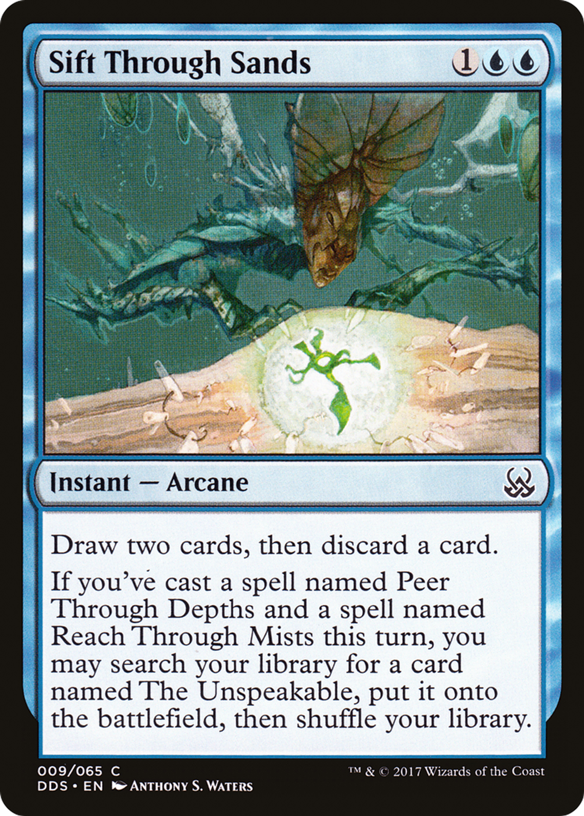 Sift Through Sands — Duel Decks: Mind vs. Might — Magic: The Gathering