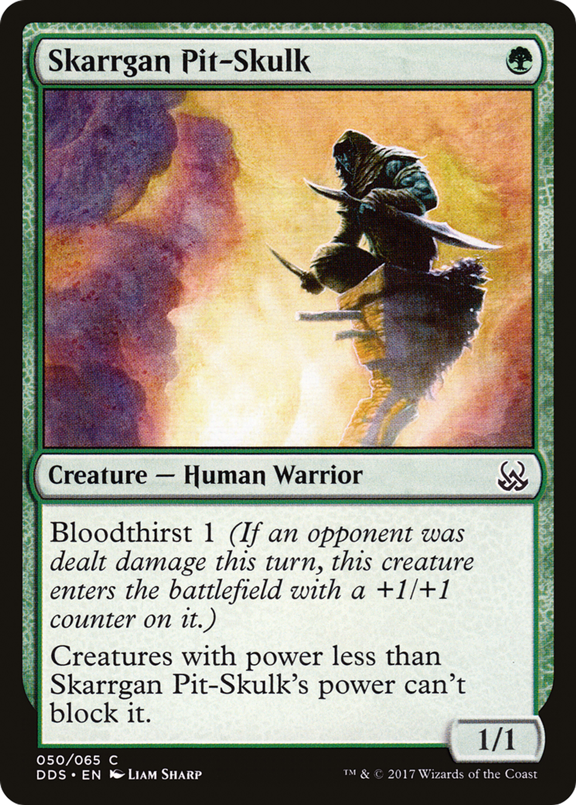 Skarrgan Pit-Skulk — Duel Decks: Mind vs. Might — Magic: The Gathering