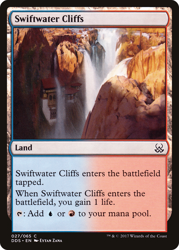 Swiftwater Cliffs — Duel Decks: Mind vs. Might — Magic: The Gathering