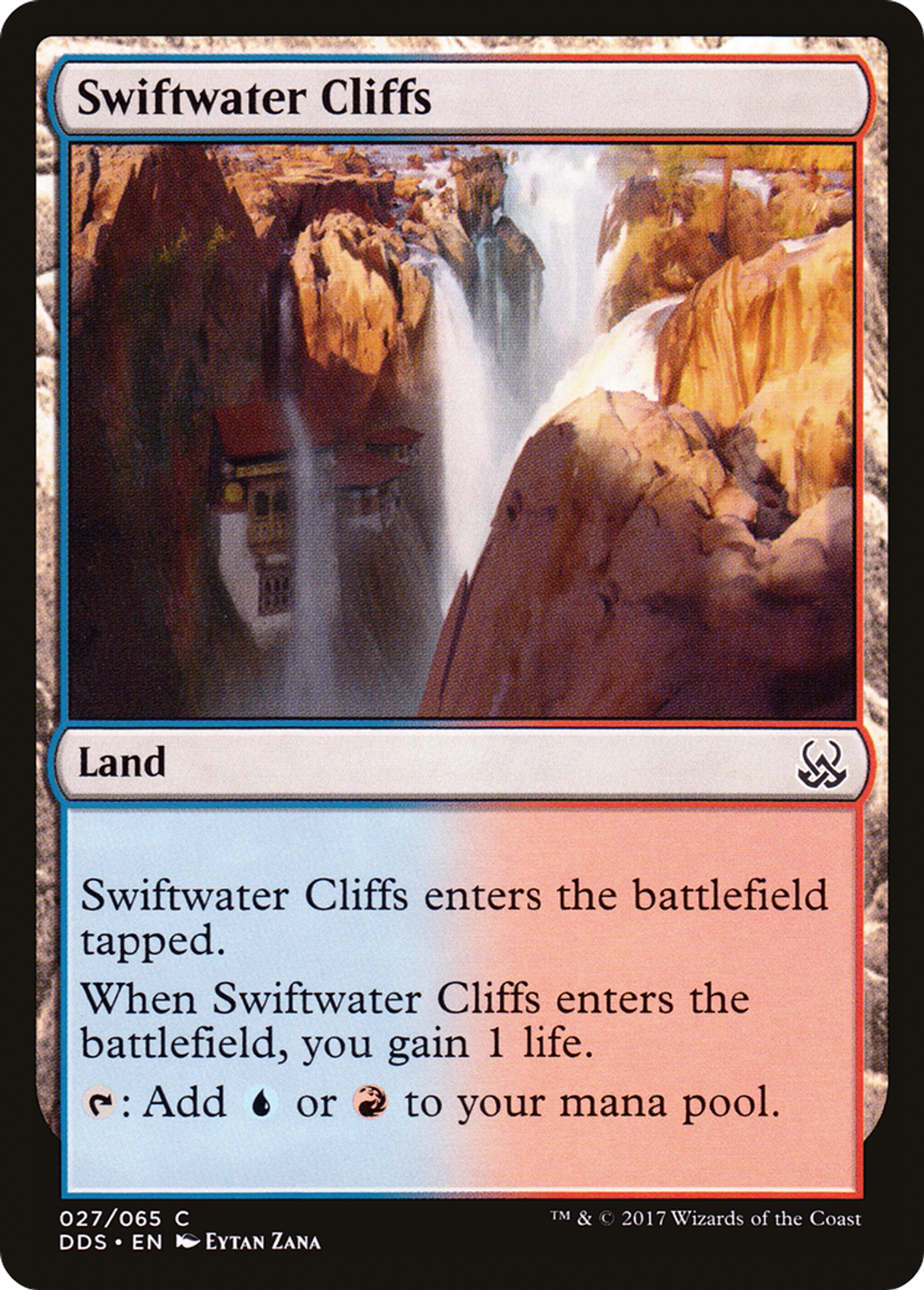 Swiftwater Cliffs — Duel Decks: Mind vs. Might — Magic: The Gathering