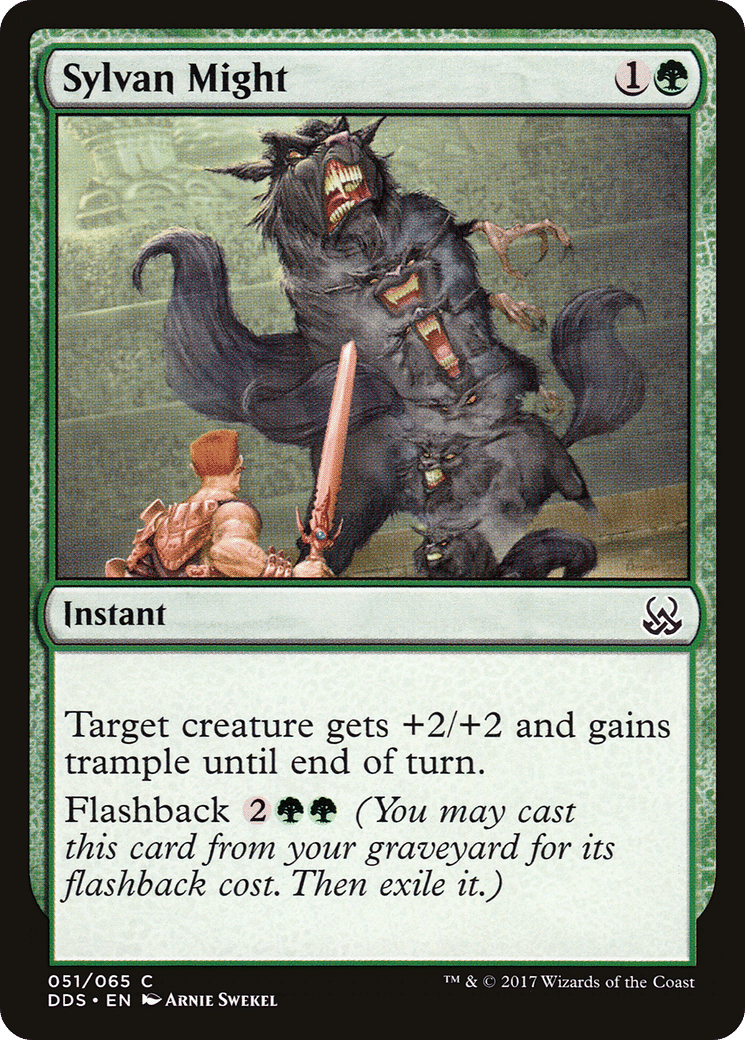 Sylvan Might — Duel Decks: Mind vs. Might — Magic: The Gathering