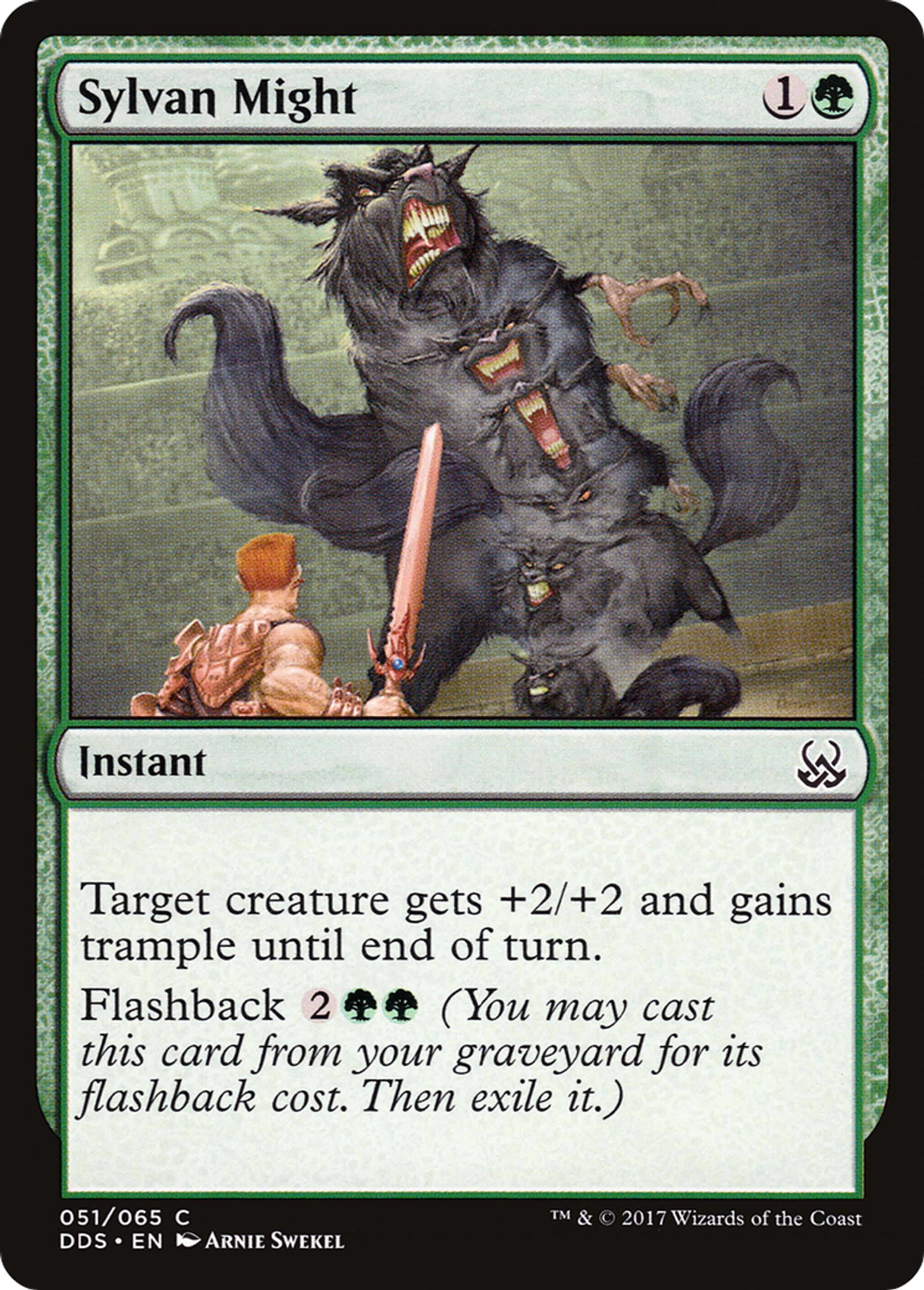 Sylvan Might — Duel Decks: Mind vs. Might — Magic: The Gathering