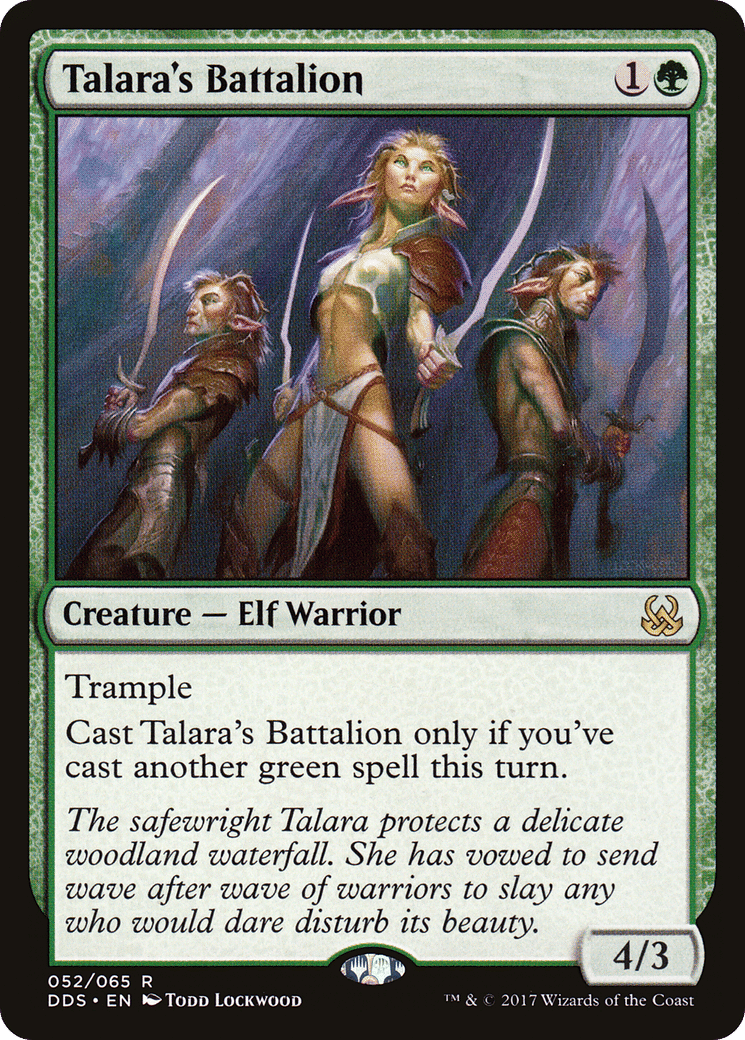 Talara's Battalion — Duel Decks: Mind vs. Might — Magic: The Gathering