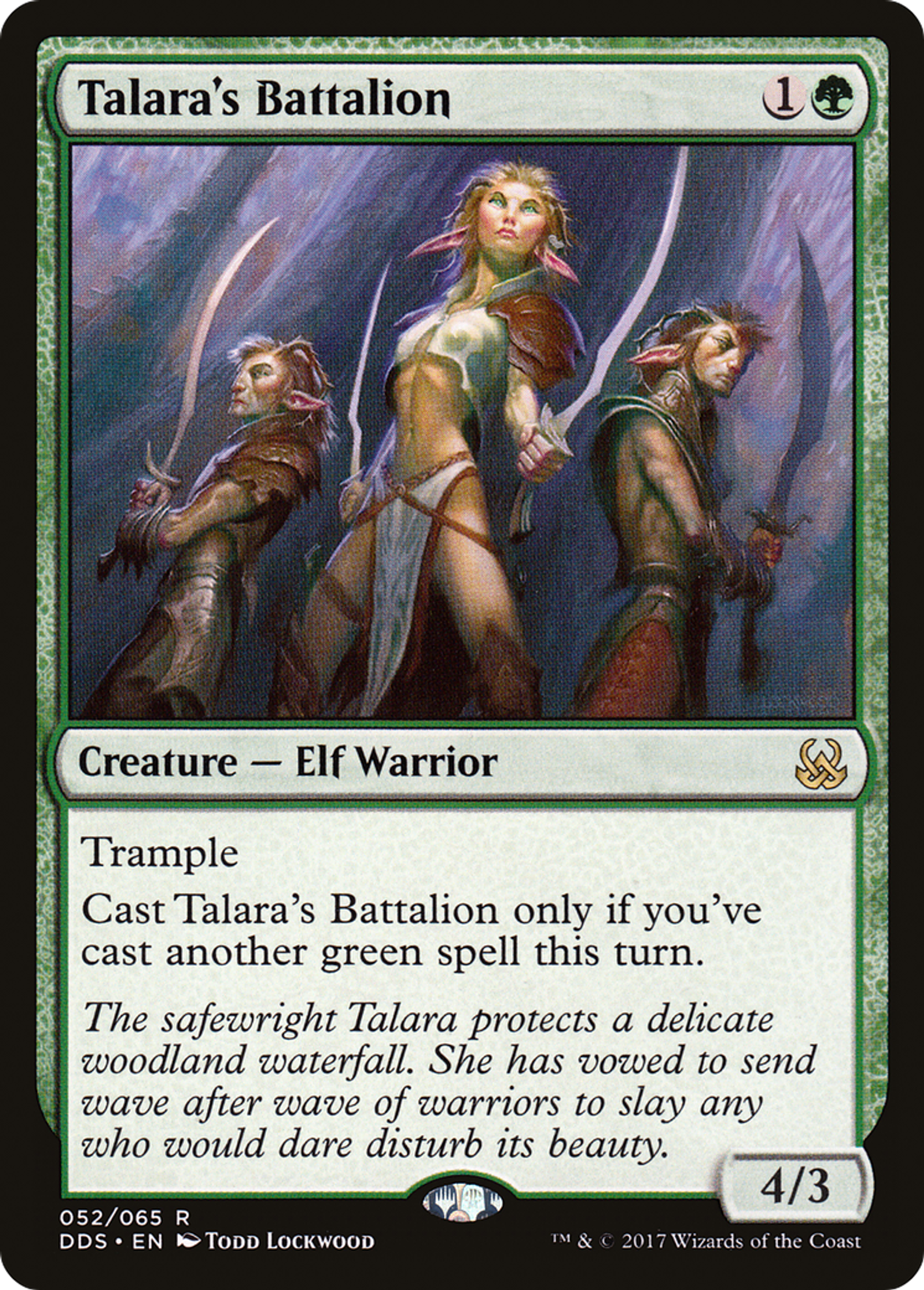 Talara's Battalion — Duel Decks: Mind vs. Might — Magic: The Gathering