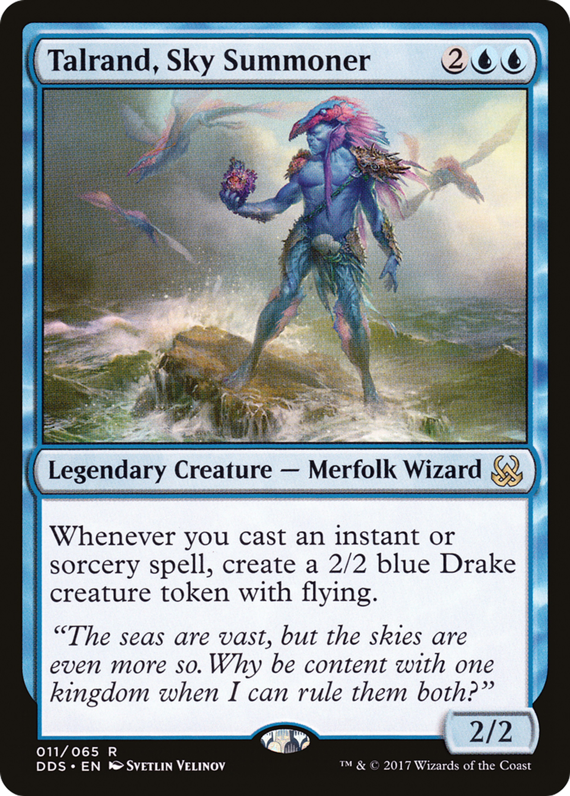 Talrand, Sky Summoner — Duel Decks: Mind vs. Might — Magic: The Gathering