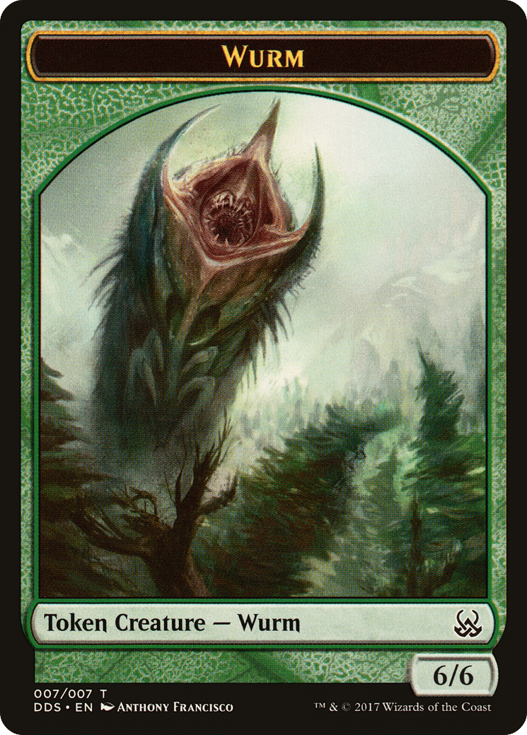 Wurm — Duel Decks: Mind vs. Might — Magic: The Gathering