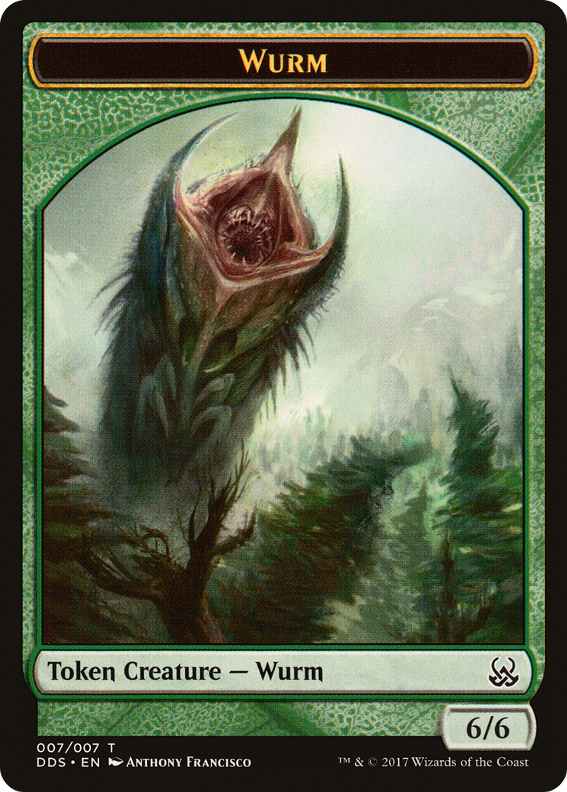 Wurm — Duel Decks: Mind vs. Might — Magic: The Gathering