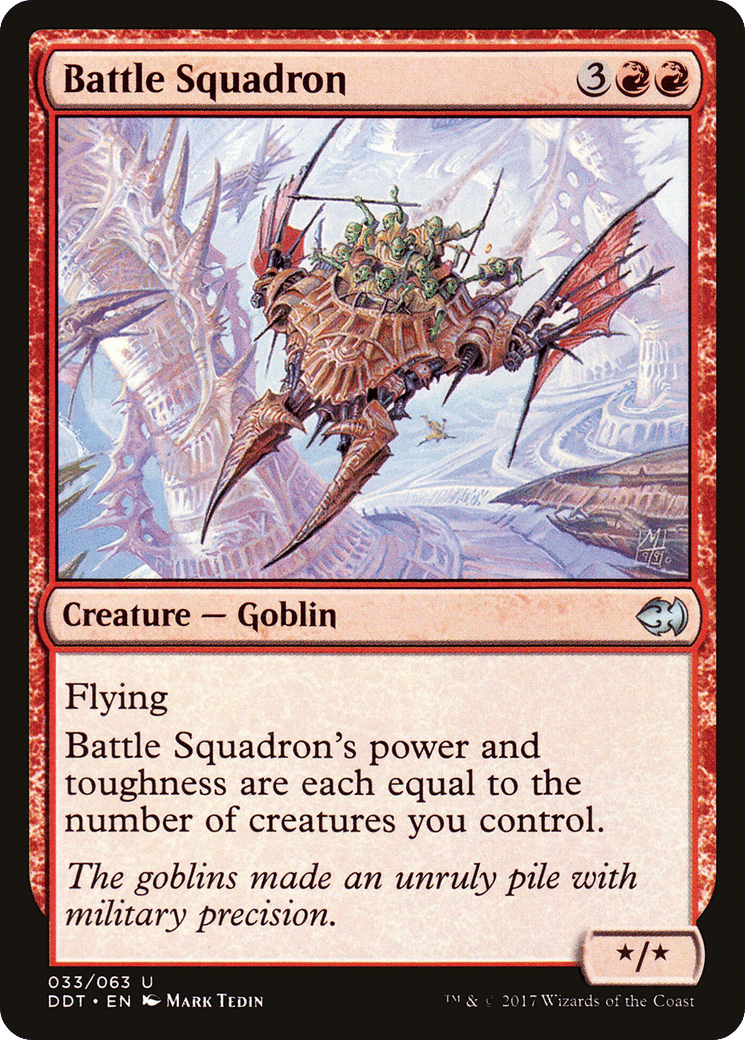 Battle Squadron — Duel Decks: Merfolk vs. Goblins — Magic: The Gathering