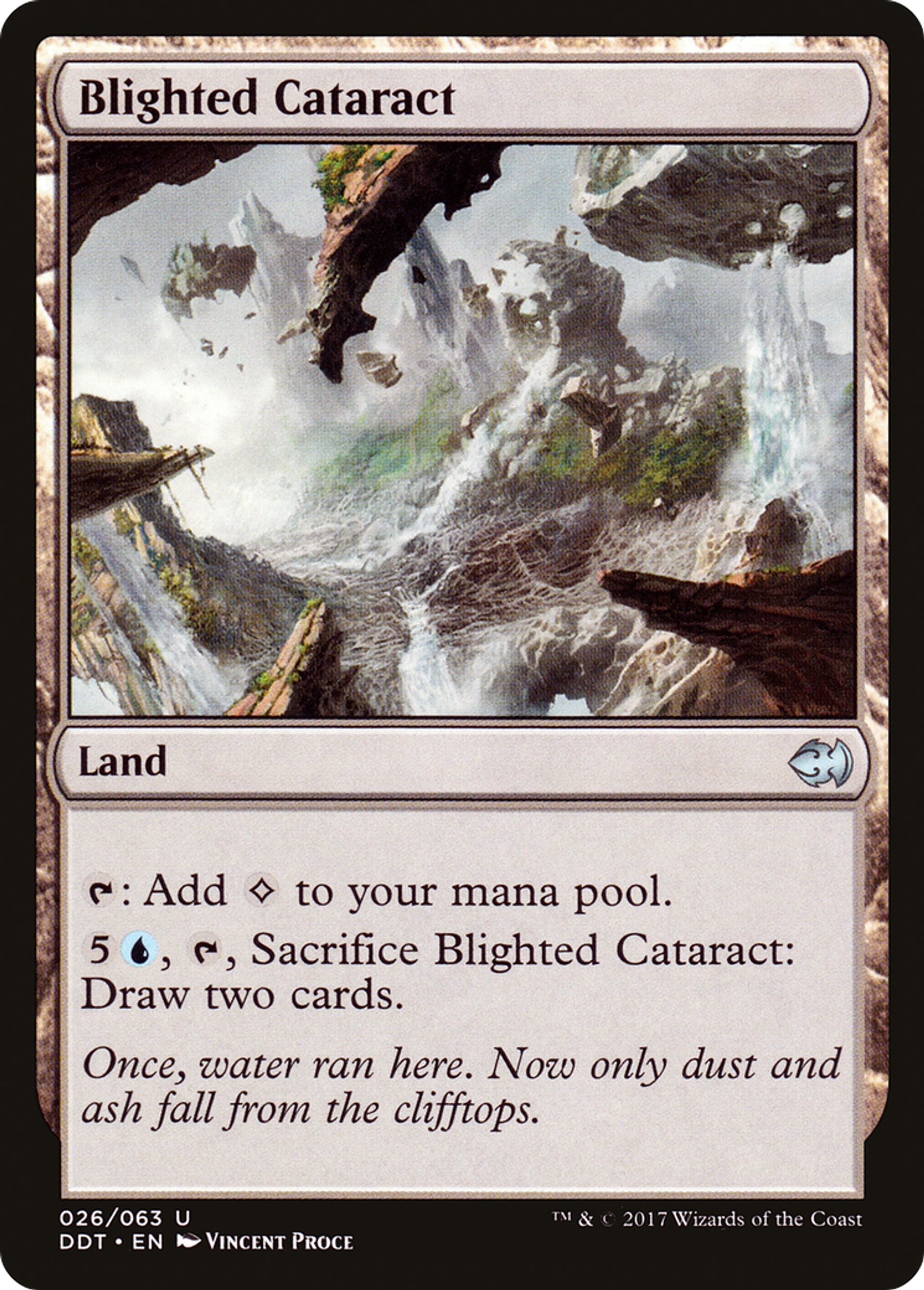 Cataracte gangrenée — Duel Decks: Merfolk vs. Goblins — Magic: The Gathering