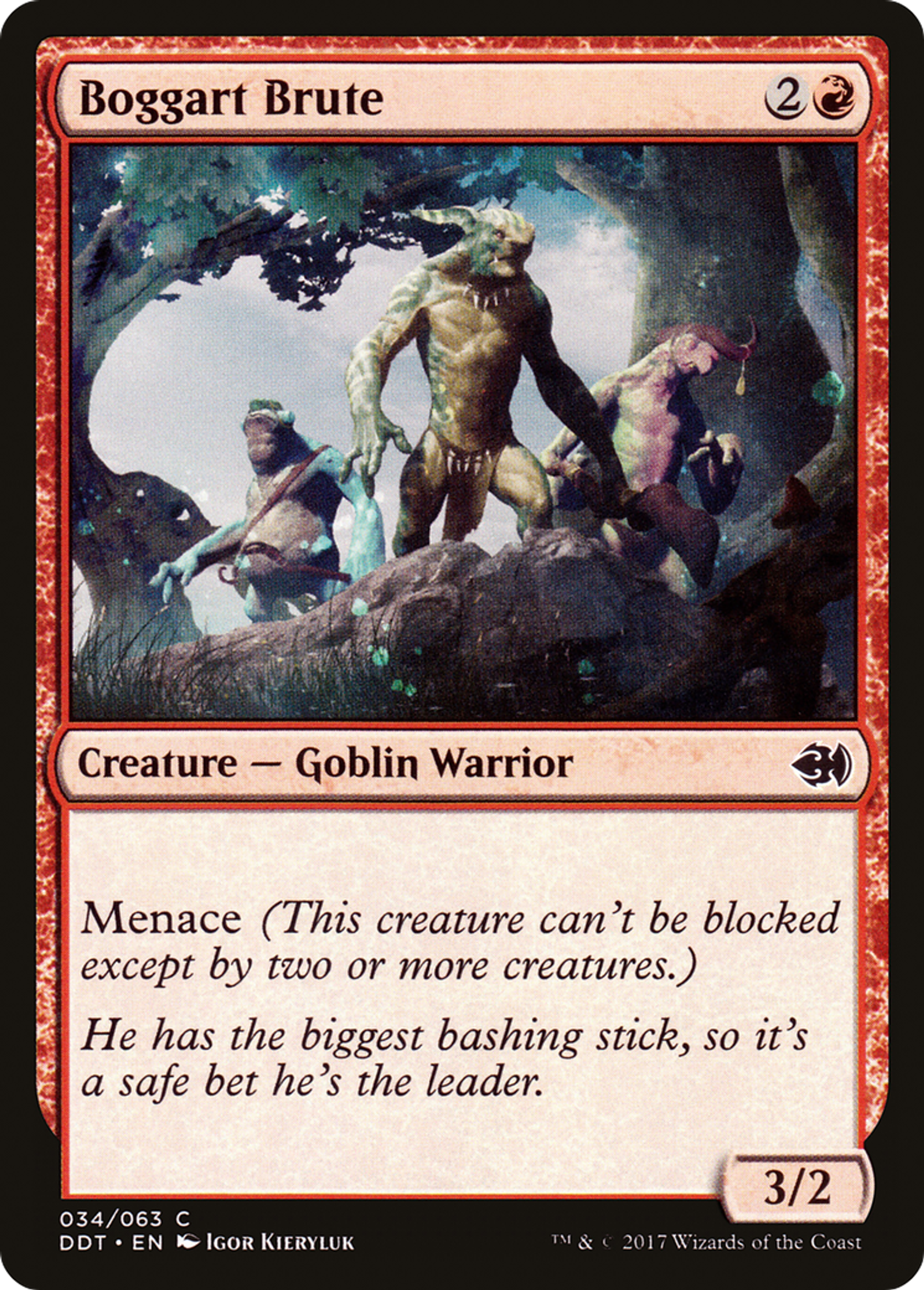 Brute boggarte — Duel Decks: Merfolk vs. Goblins — Magic: The Gathering