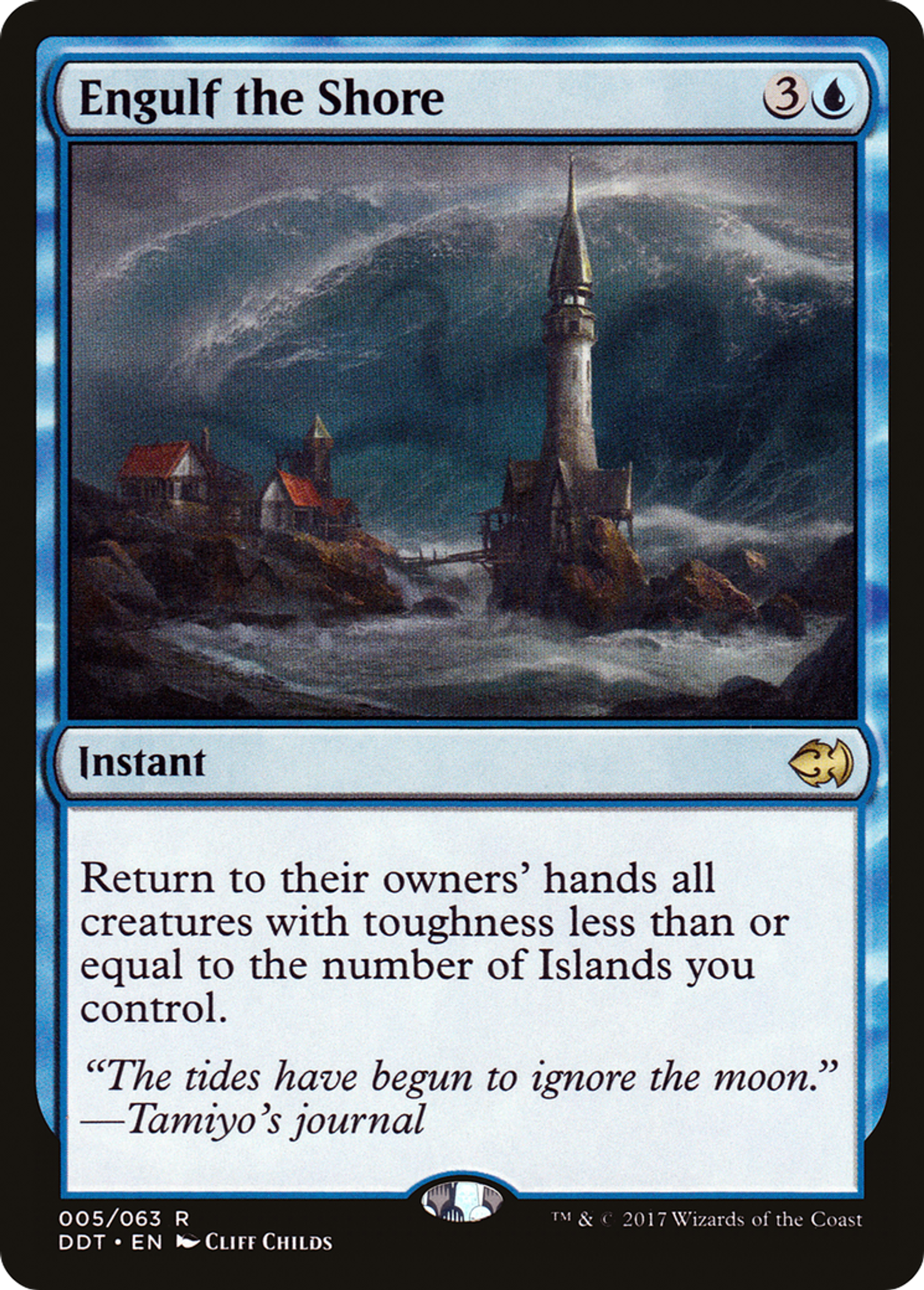 Engulf the Shore — Duel Decks: Merfolk vs. Goblins — Magic: The Gathering