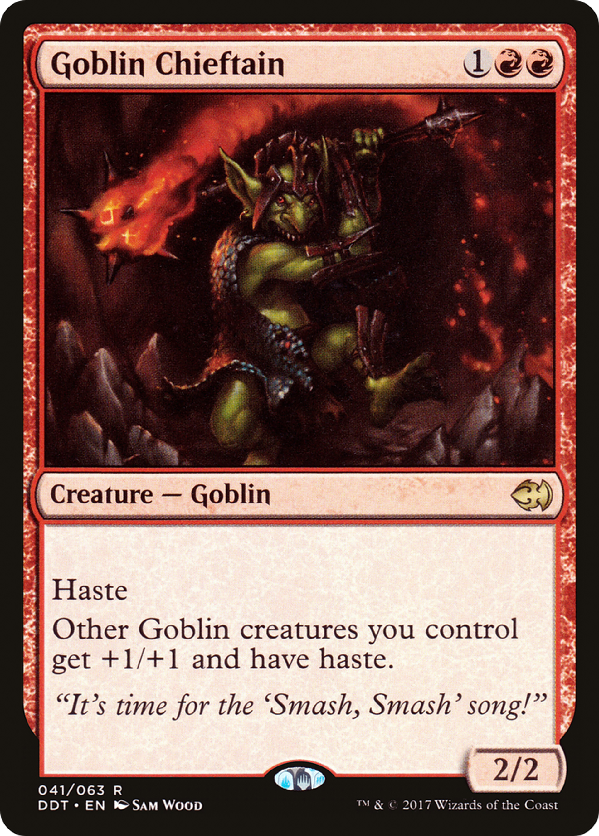 Chef de clan gobelin — Duel Decks: Merfolk vs. Goblins — Magic: The Gathering