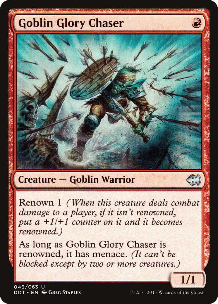 Goblin Glory Chaser — Duel Decks: Merfolk vs. Goblins — Magic: The Gathering