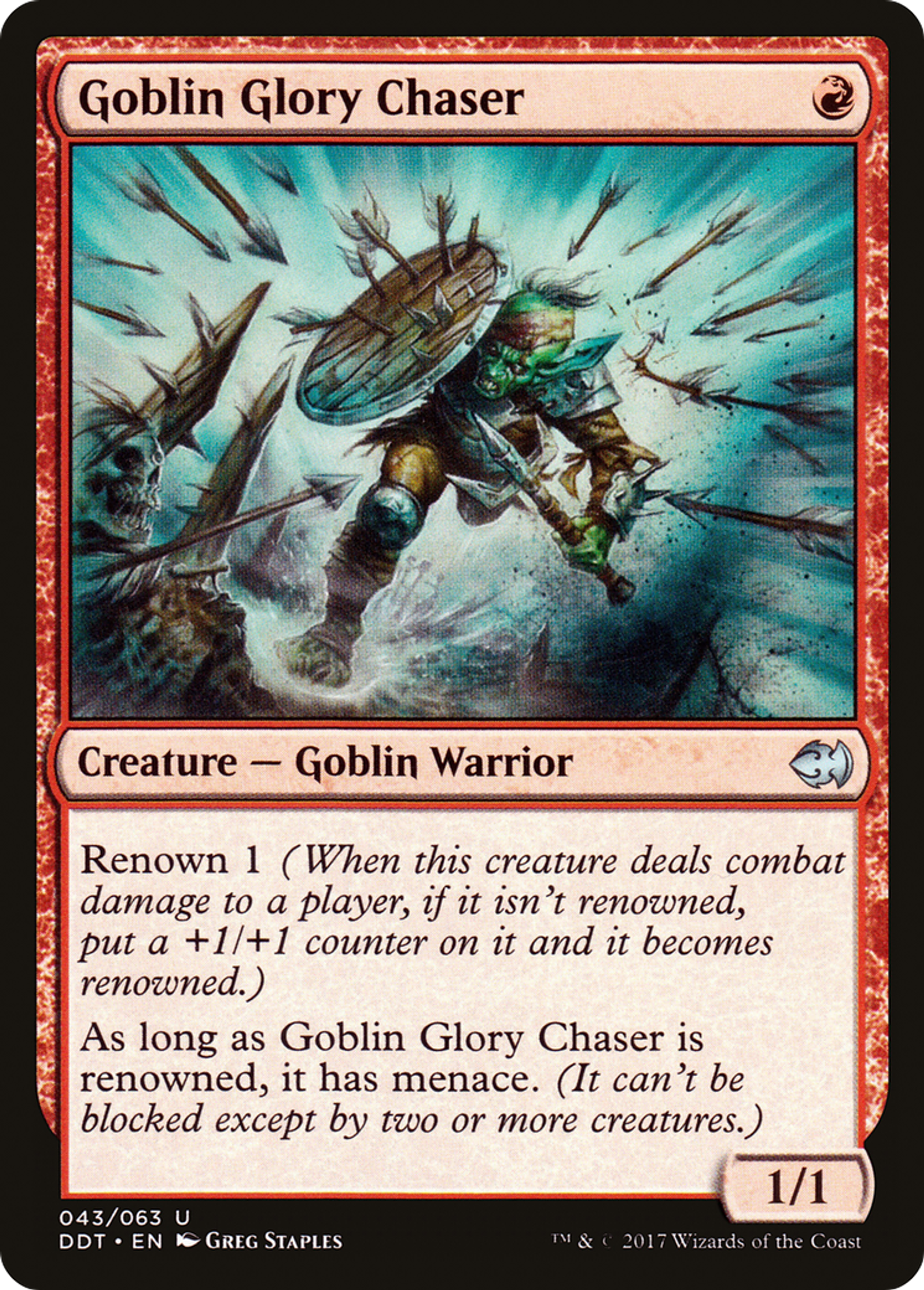 Gobelin chasse-gloire — Duel Decks: Merfolk vs. Goblins — Magic: The Gathering