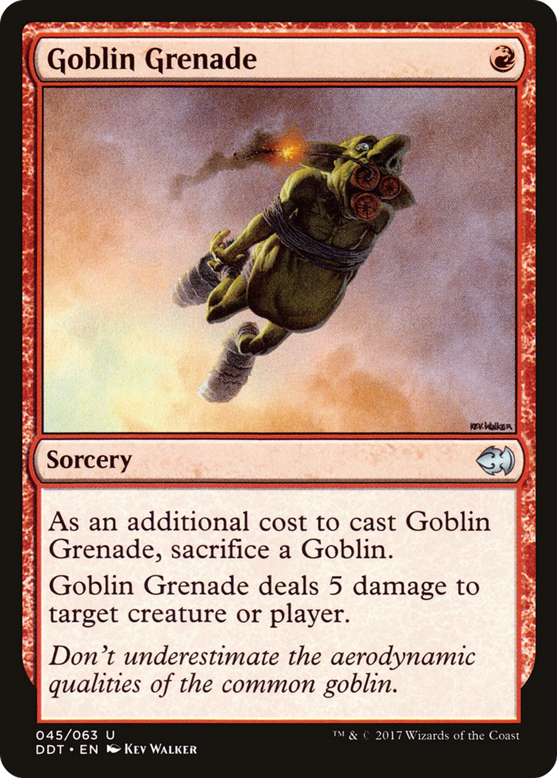 Grenade gobeline — Duel Decks: Merfolk vs. Goblins — Magic: The Gathering