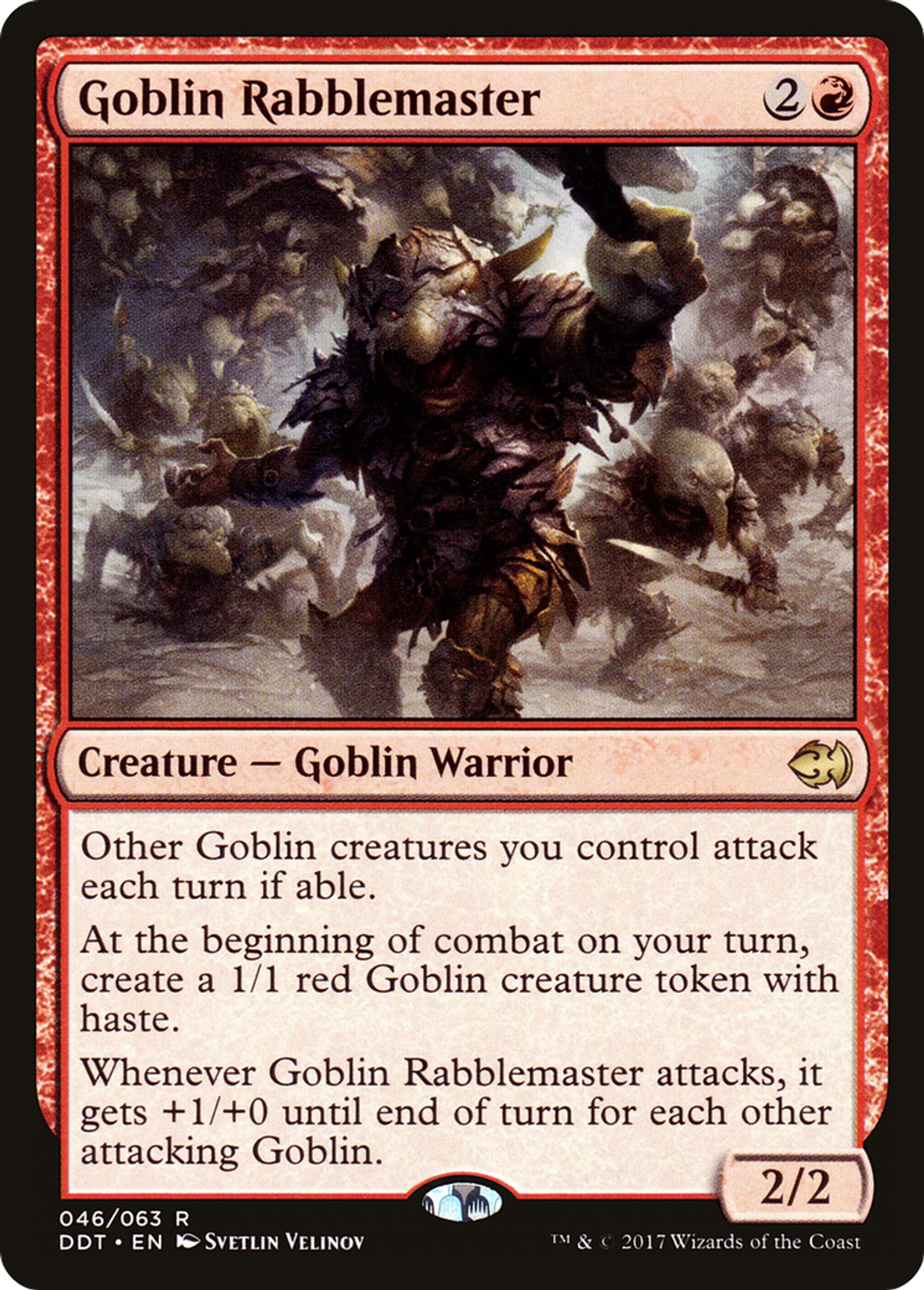 Maître plébéien gobelin — Duel Decks: Merfolk vs. Goblins — Magic: The Gathering