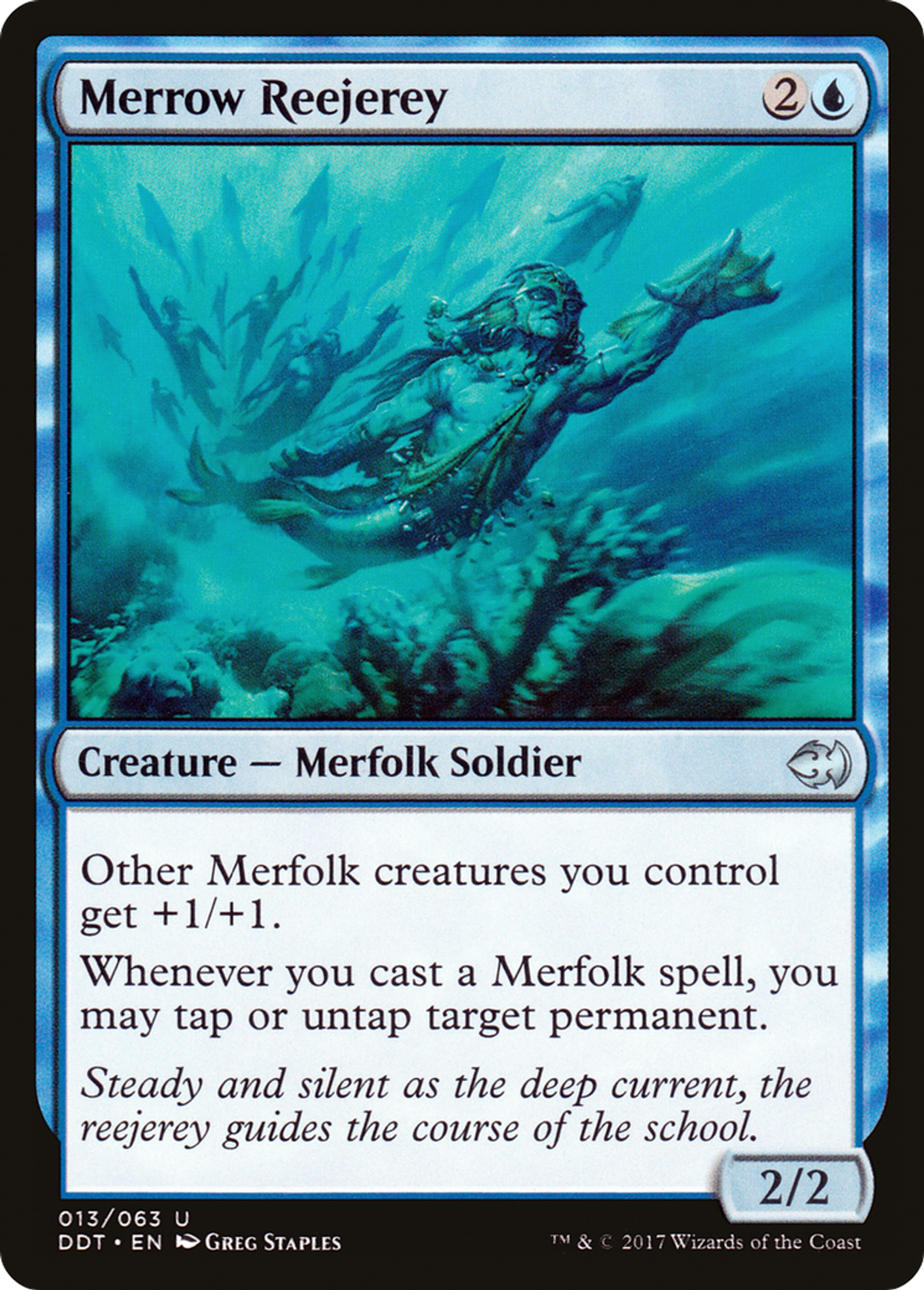 Merrow Reejerey — Duel Decks: Merfolk vs. Goblins — Magic: The Gathering