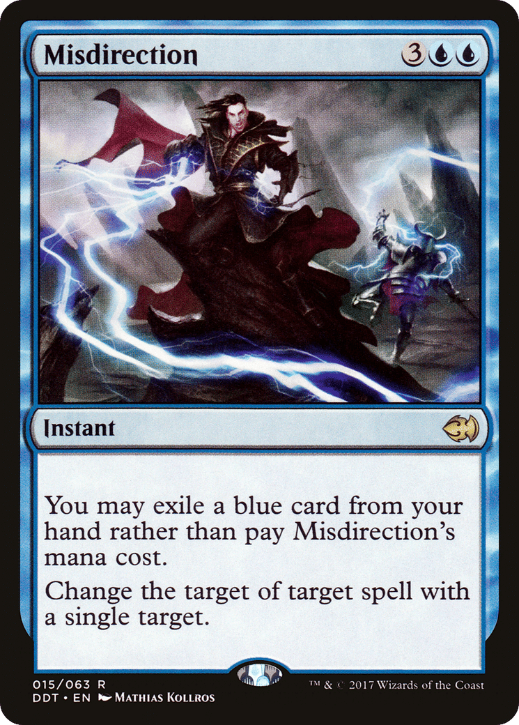 Misdirection — Duel Decks: Merfolk vs. Goblins — Magic: The Gathering