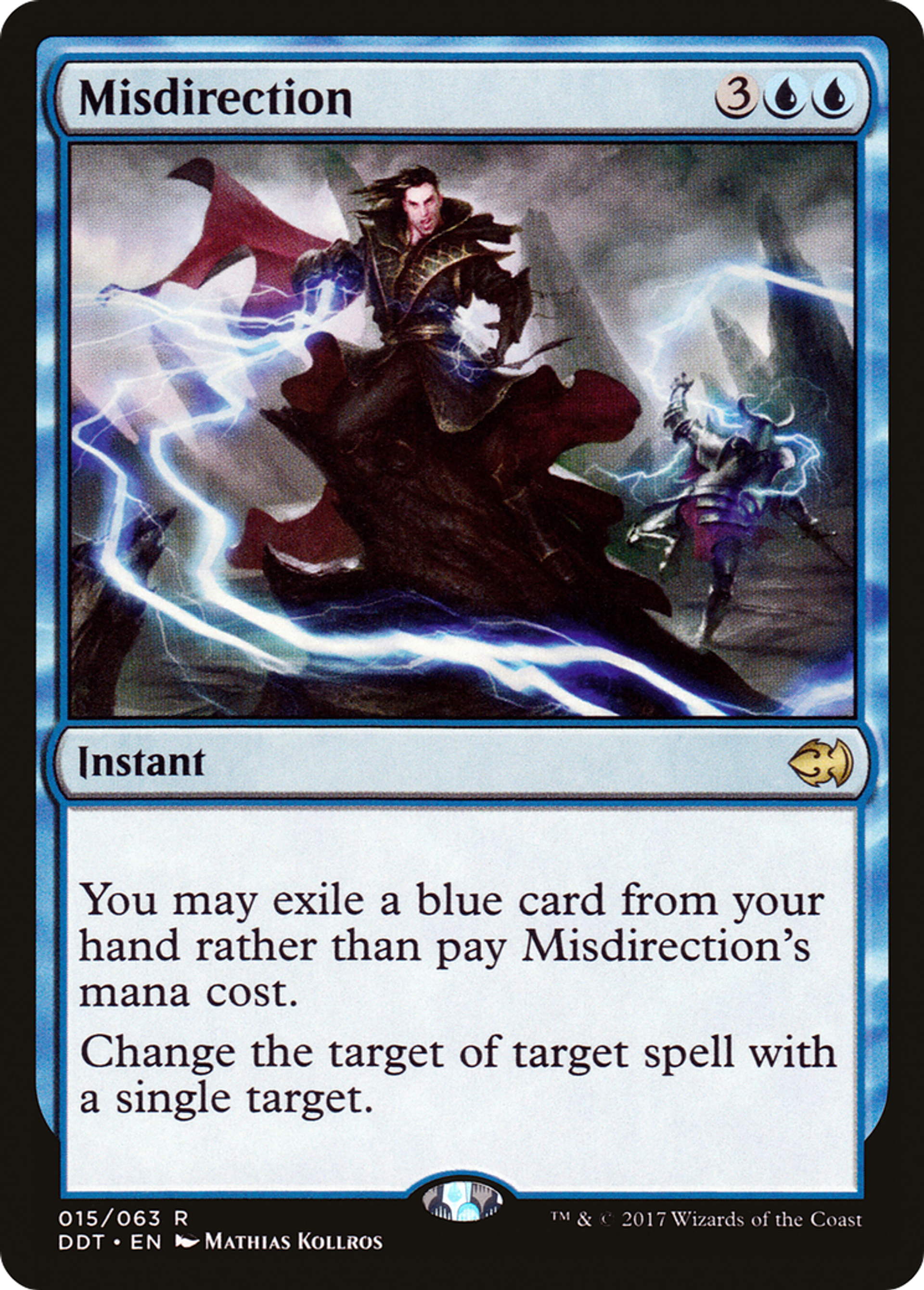 Misdirection — Duel Decks: Merfolk vs. Goblins — Magic: The Gathering