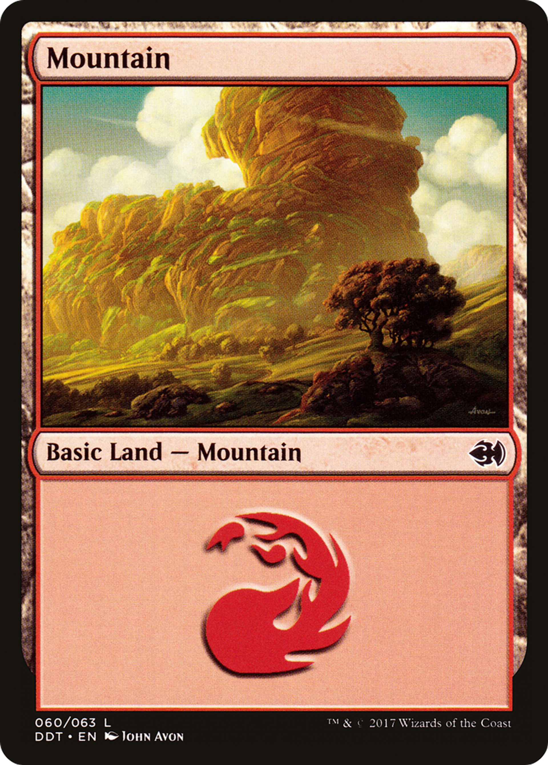 Montagne — Duel Decks: Merfolk vs. Goblins — Magic: The Gathering
