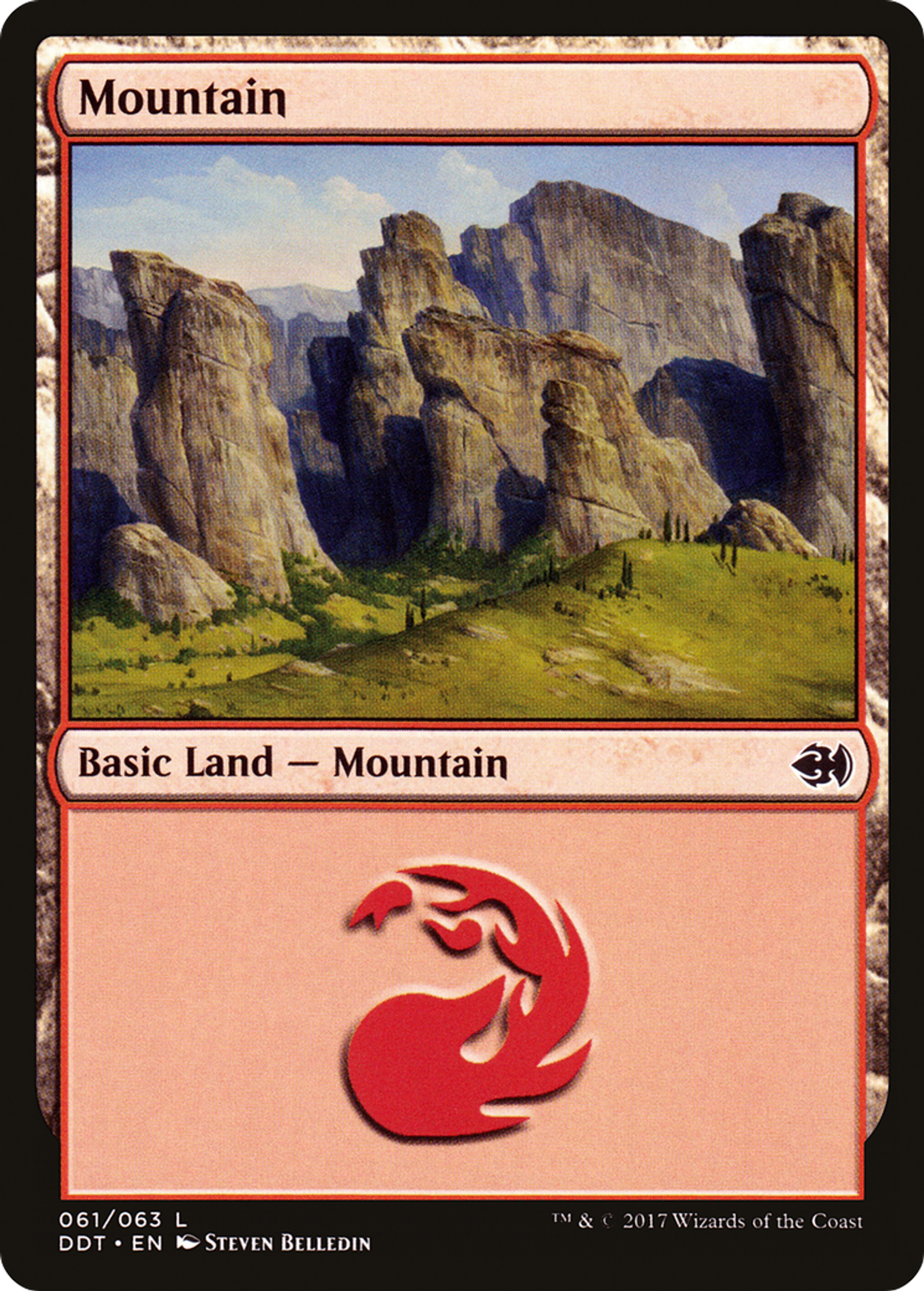 Montagne — Duel Decks: Merfolk vs. Goblins — Magic: The Gathering