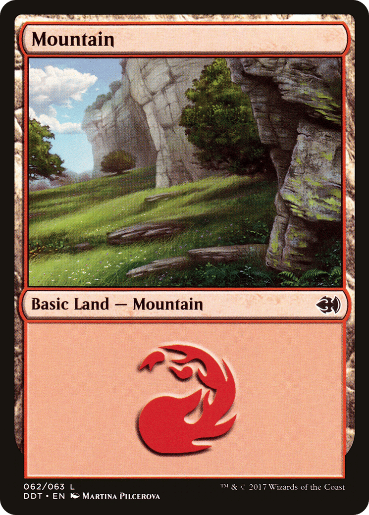 Mountain — Duel Decks: Merfolk vs. Goblins — Magic: The Gathering