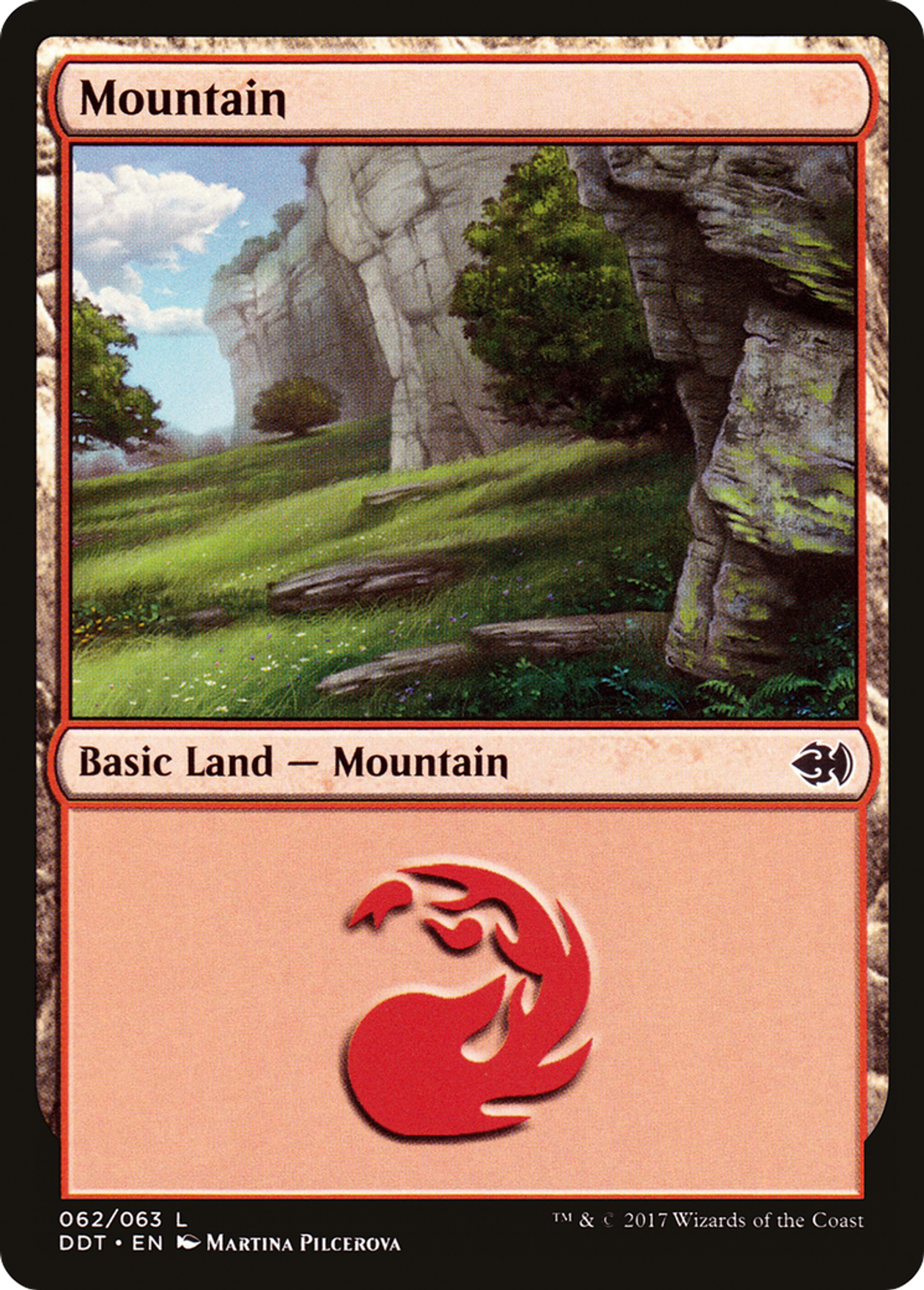 Montagne — Duel Decks: Merfolk vs. Goblins — Magic: The Gathering